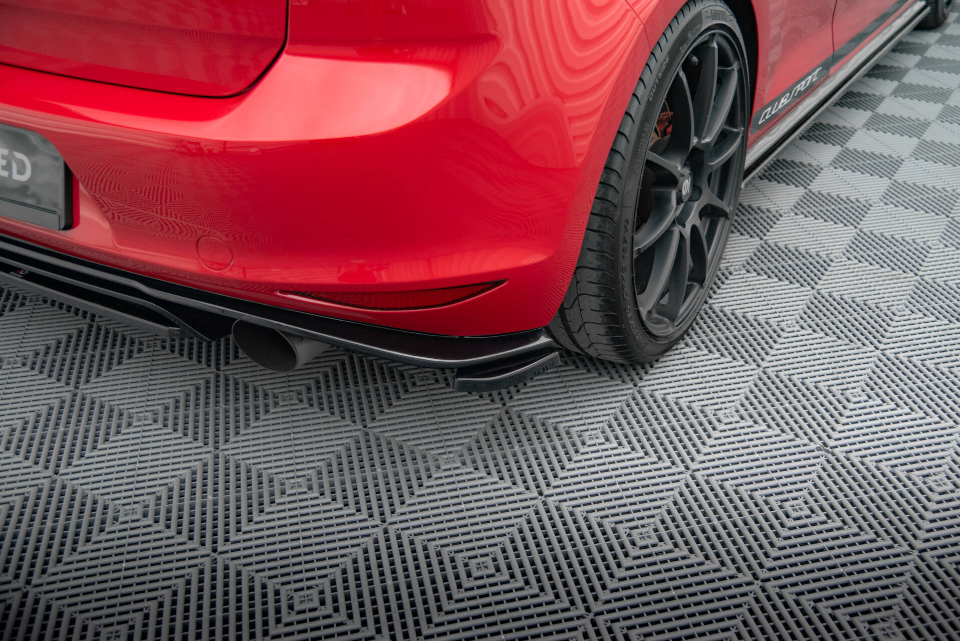Rear Side Splitters VW Golf Mk7 GTI Clubsport - 3