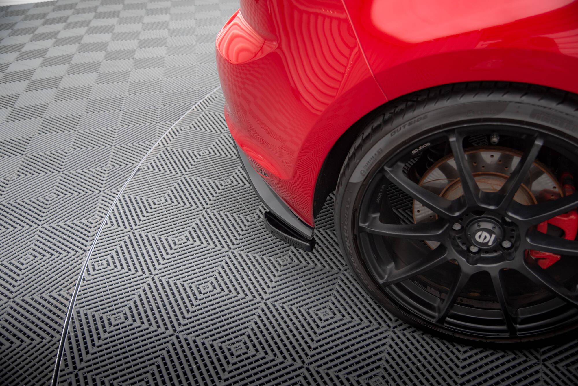 Rear Side Splitters VW Golf Mk7 GTI Clubsport - 4