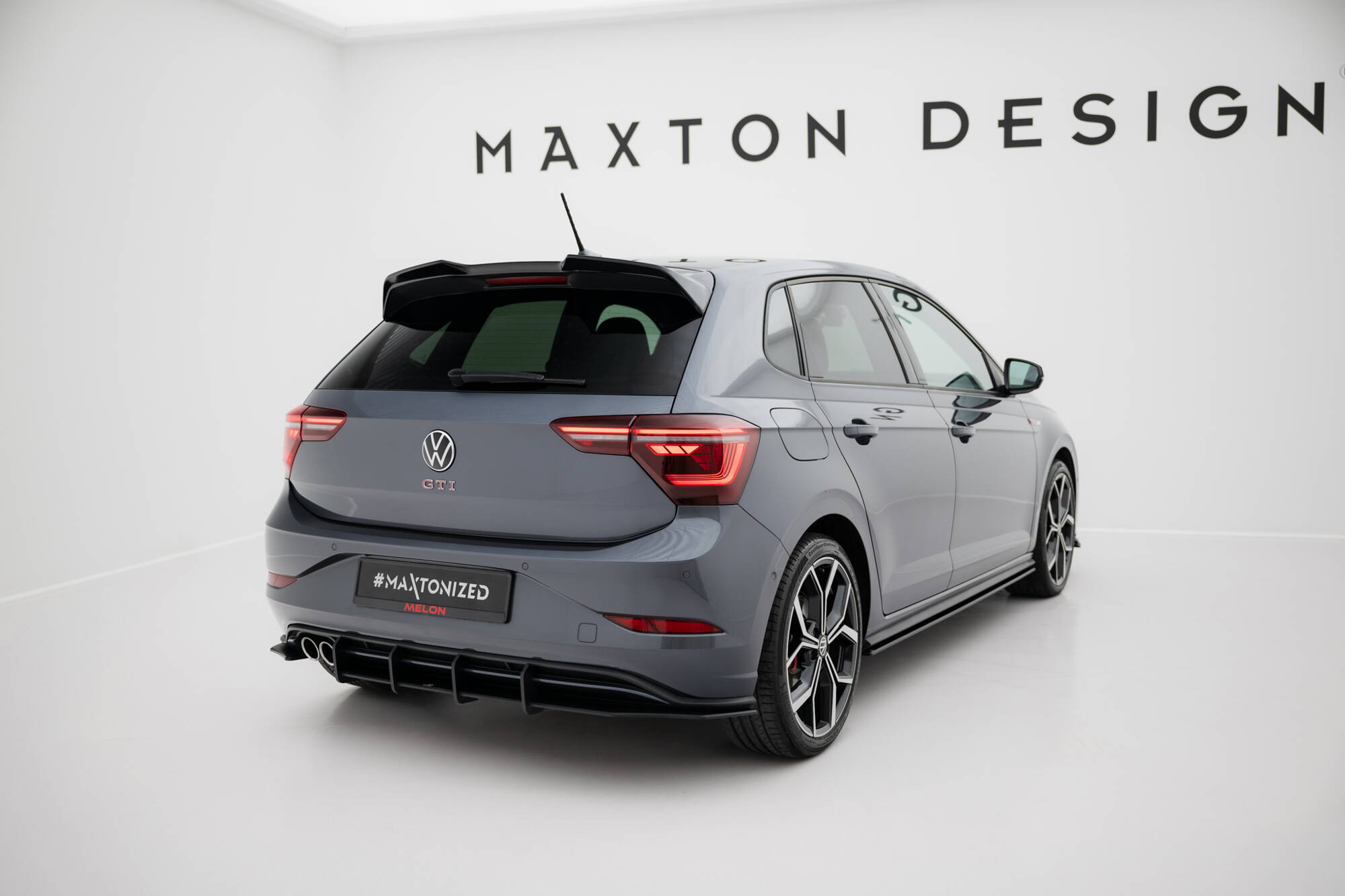 STREET PRO BAKRE DIFFUSER TILL VOLKSWAGEN POLO GTI MK6 FACELIFT – MAXTON DESIGN - 2