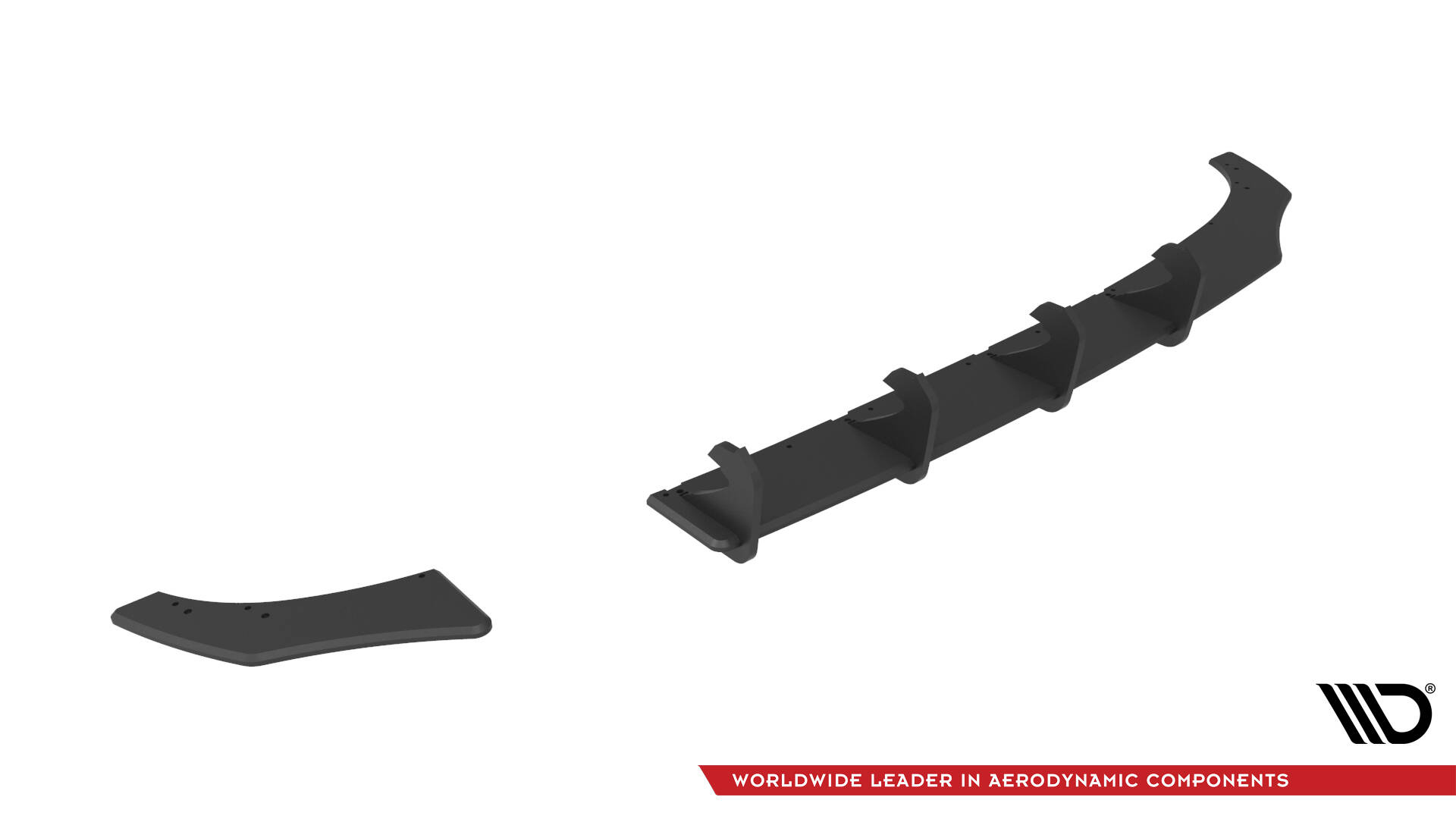 STREET PRO BAKRE DIFFUSER TILL VOLKSWAGEN POLO GTI MK6 FACELIFT – MAXTON DESIGN - 4