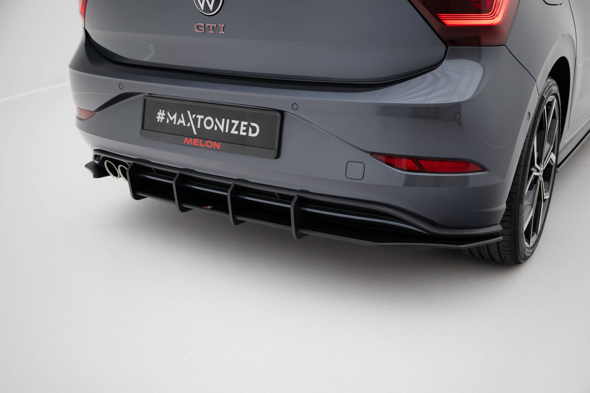STREET PRO BAKRE DIFFUSER TILL VOLKSWAGEN POLO GTI MK6 FACELIFT – MAXTON DESIGN - 5