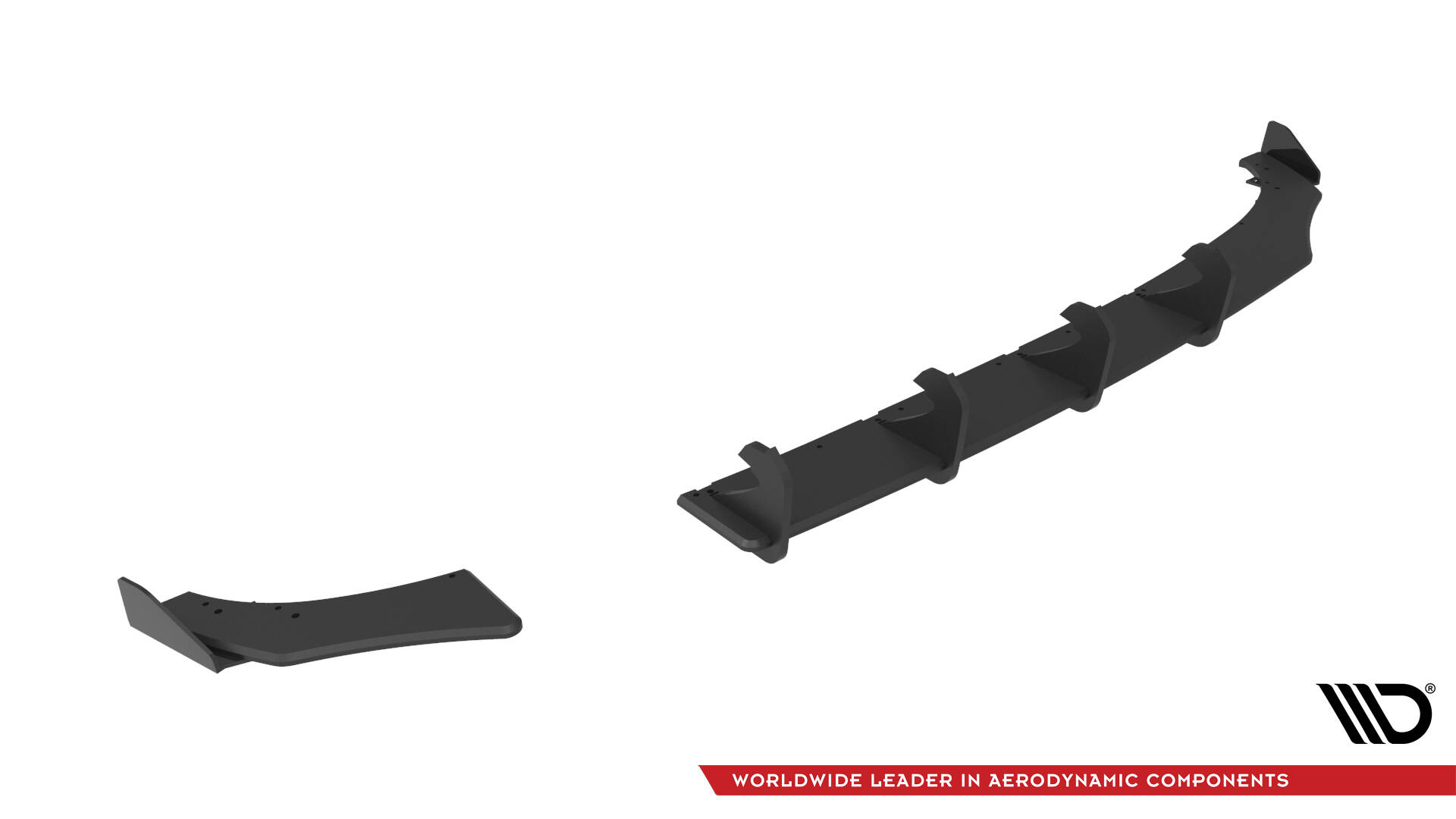 STREET PRO BAKRE DIFFUSER + FLÄRPAR TILL VOLKSWAGEN POLO GTI MK6 FACELIFT – MAXTON DESIGN - 2