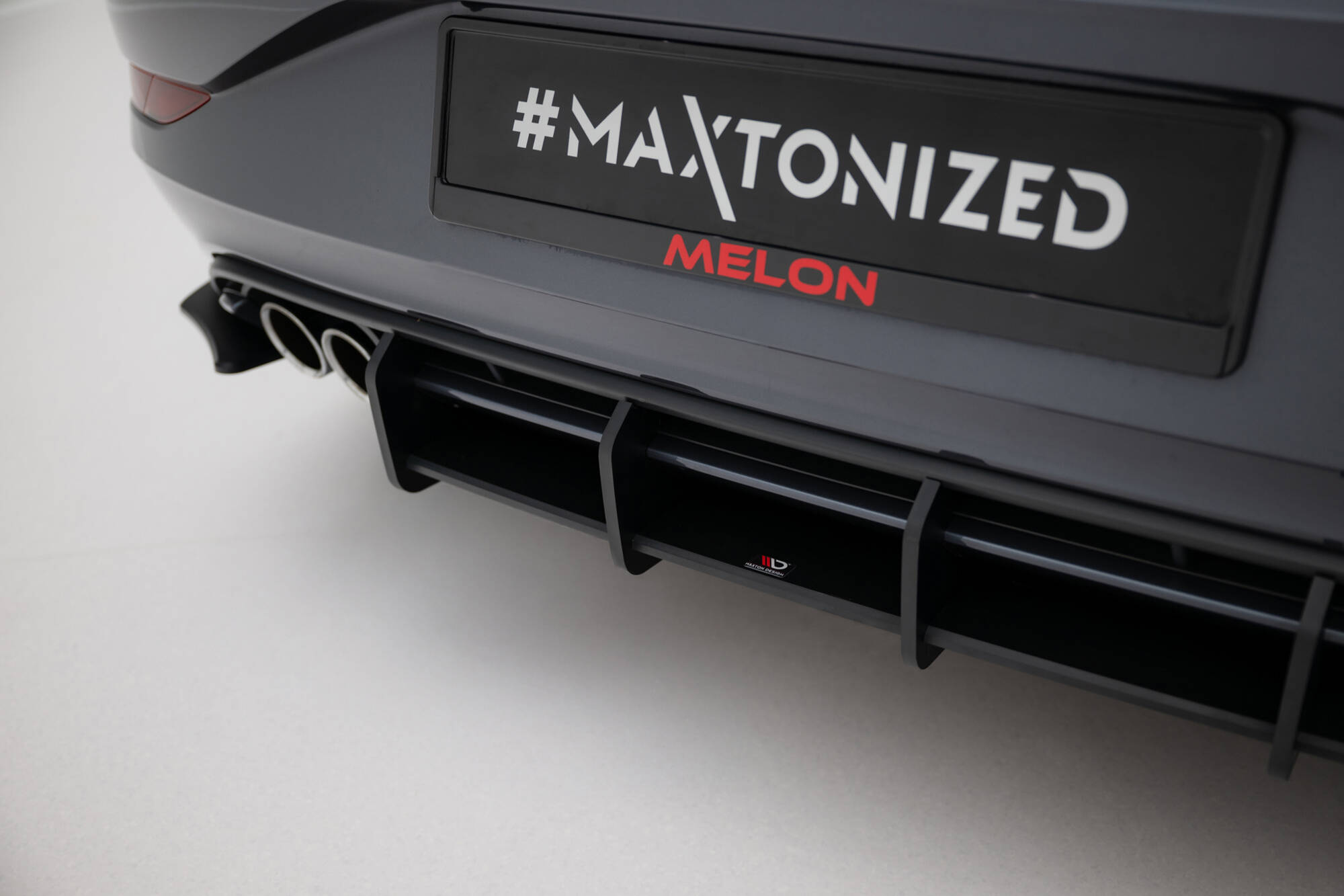 STREET PRO BAKRE DIFFUSER + FLÄRPAR TILL VOLKSWAGEN POLO GTI MK6 FACELIFT – MAXTON DESIGN - 4