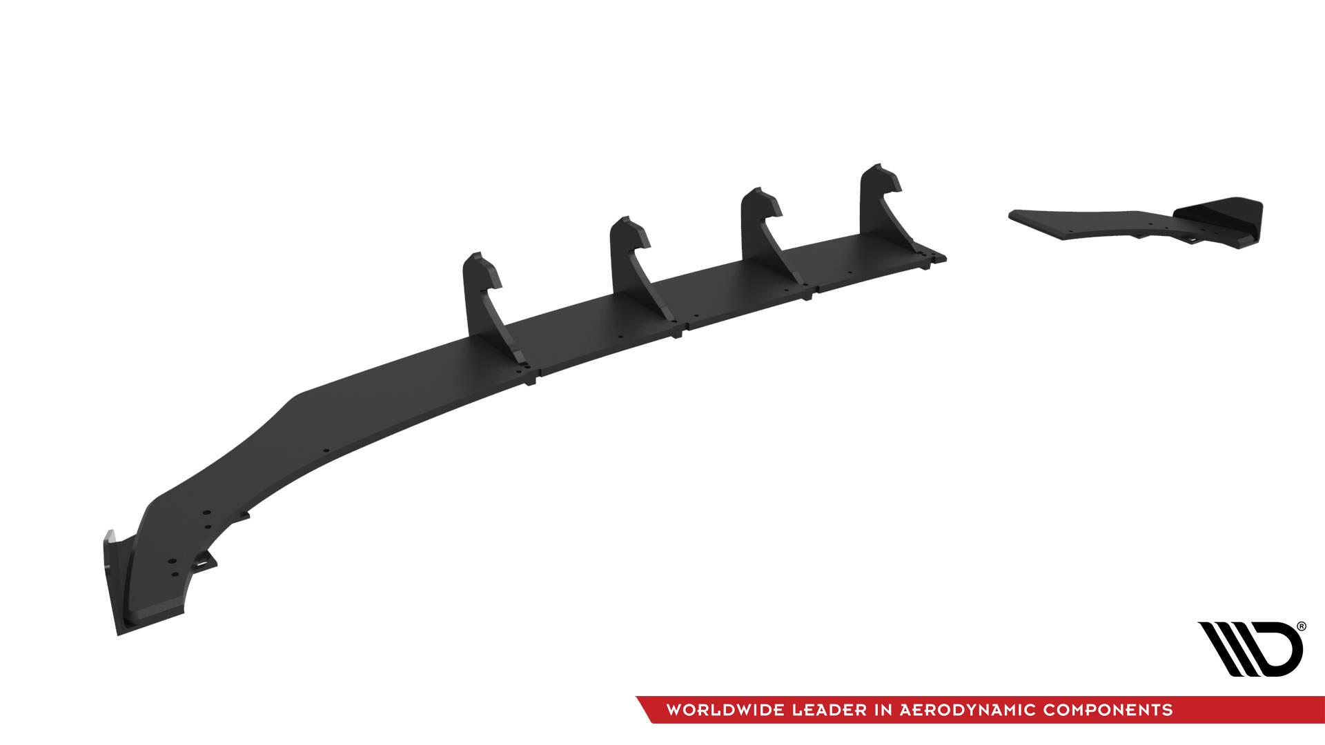 STREET PRO BAKRE DIFFUSER + FLÄRPAR TILL VOLKSWAGEN POLO GTI MK6 FACELIFT – MAXTON DESIGN - 3