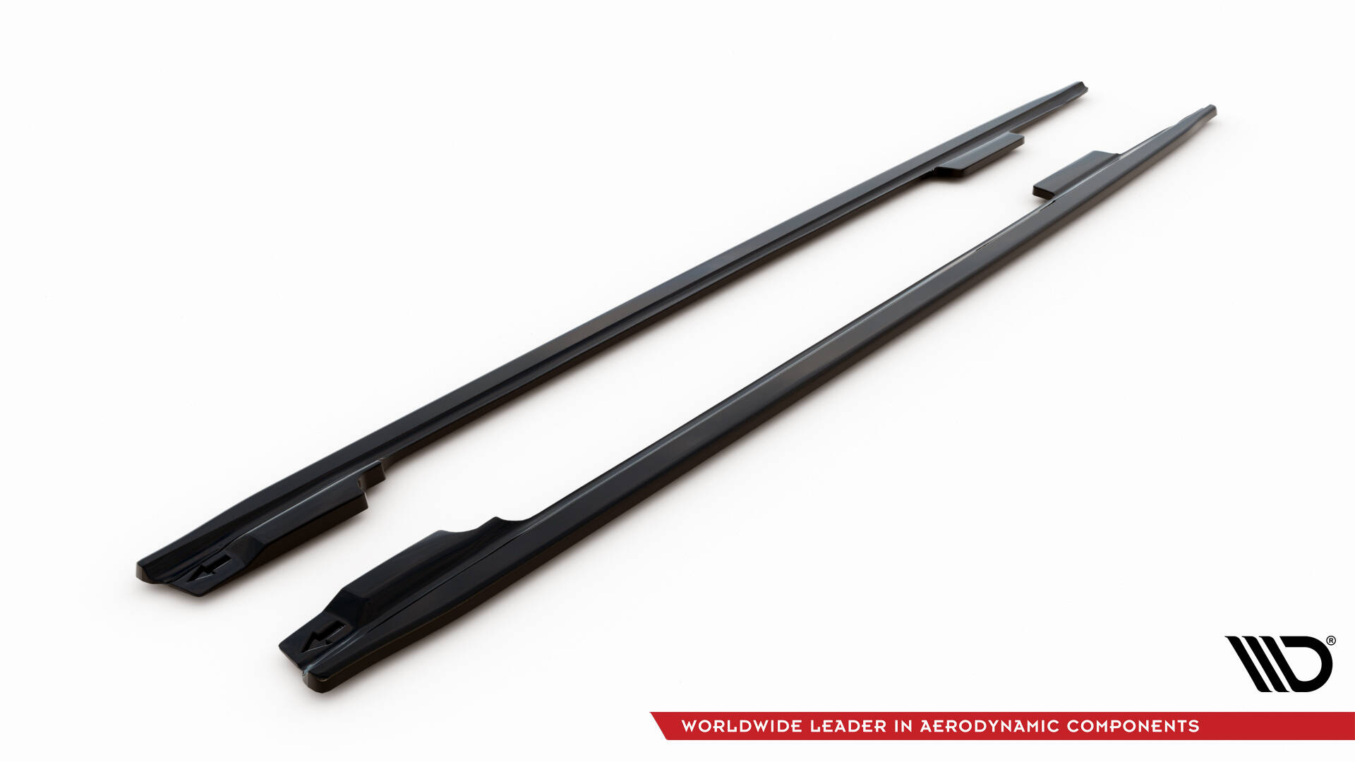 Side Skirts Diffusers V.2 Audi A4 / A4 S-Line / S4 B8 - 6