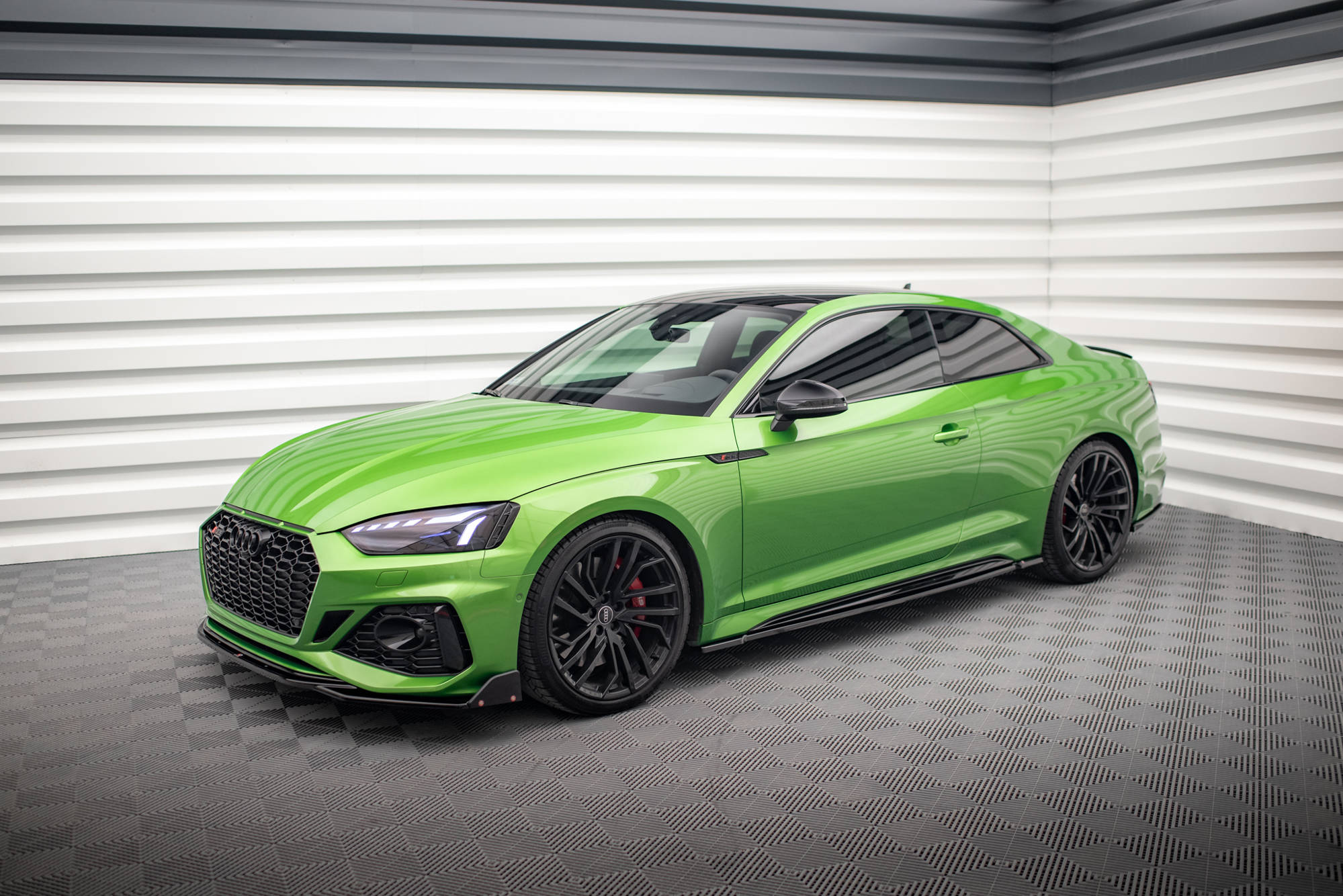 Side Skirts Diffusers Audi RS5 Coupe F5 Facelift - 4