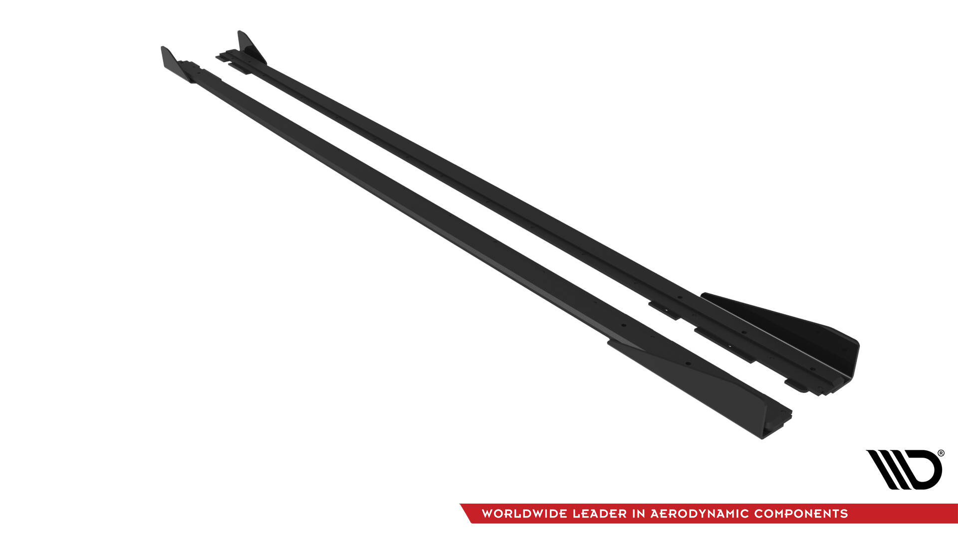 STREET PRO SIDE SKIRTS DIFFUSERS + FLAPS SUITABLE FOR VOLKSWAGEN POLO GTI MK6 FACELIFT – MAXTON DESIGN