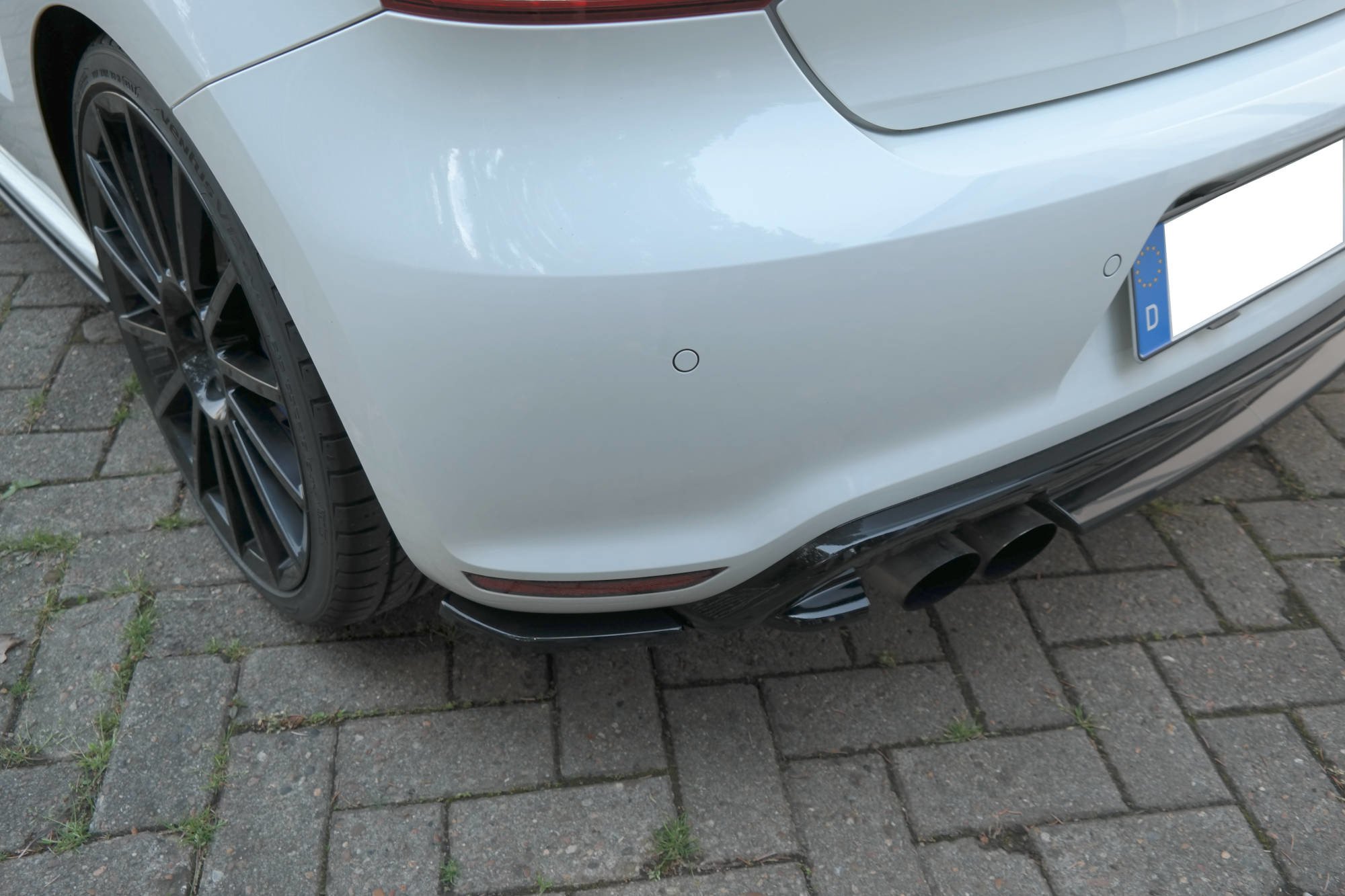 Rear Side Splitters Volkswagen Polo WRC Mk5