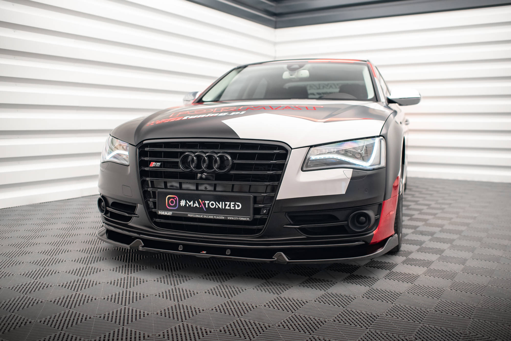 Front Splitter V.2 Audi S8 D4 - 4