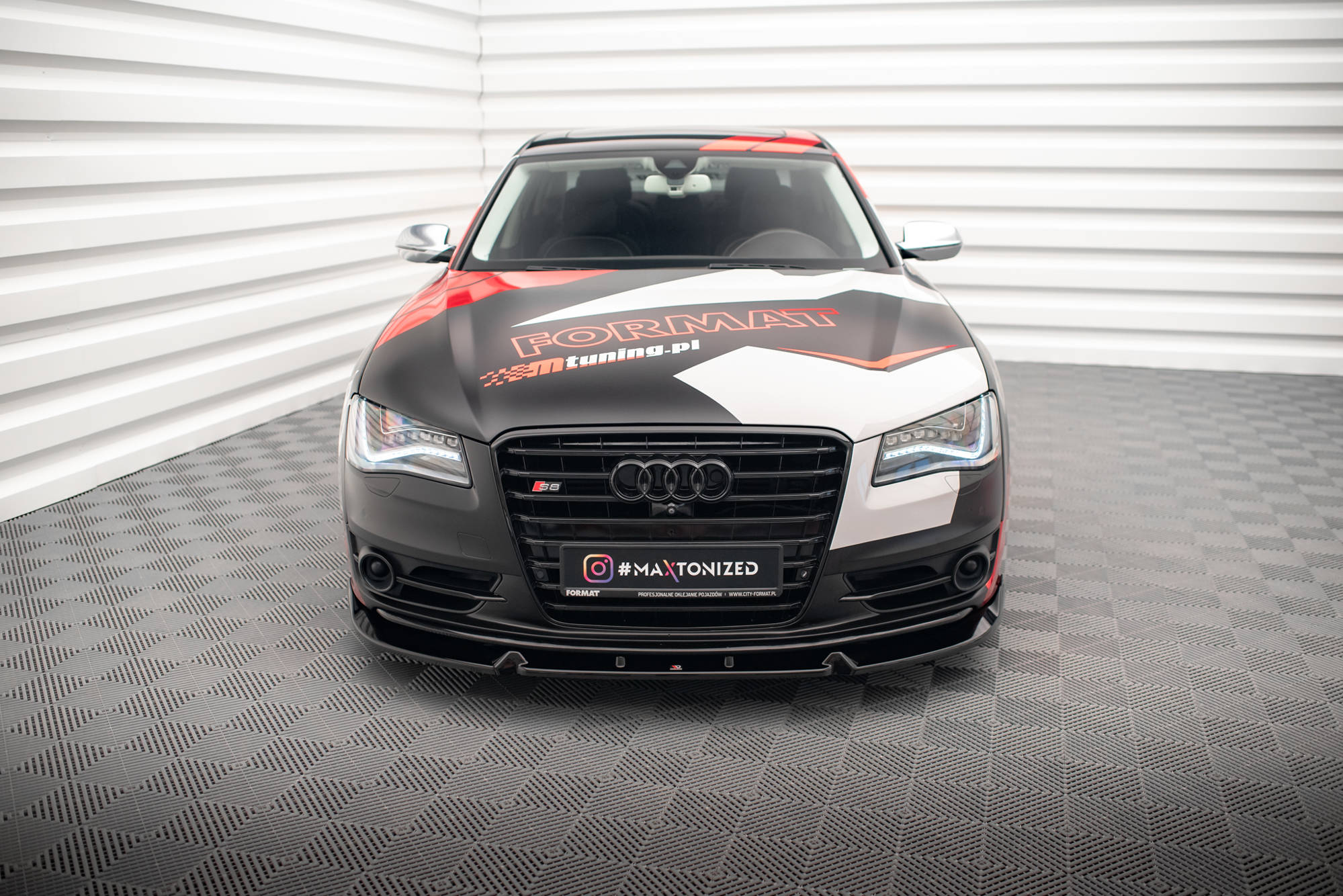 Front Splitter V.2 Audi S8 D4 - 2