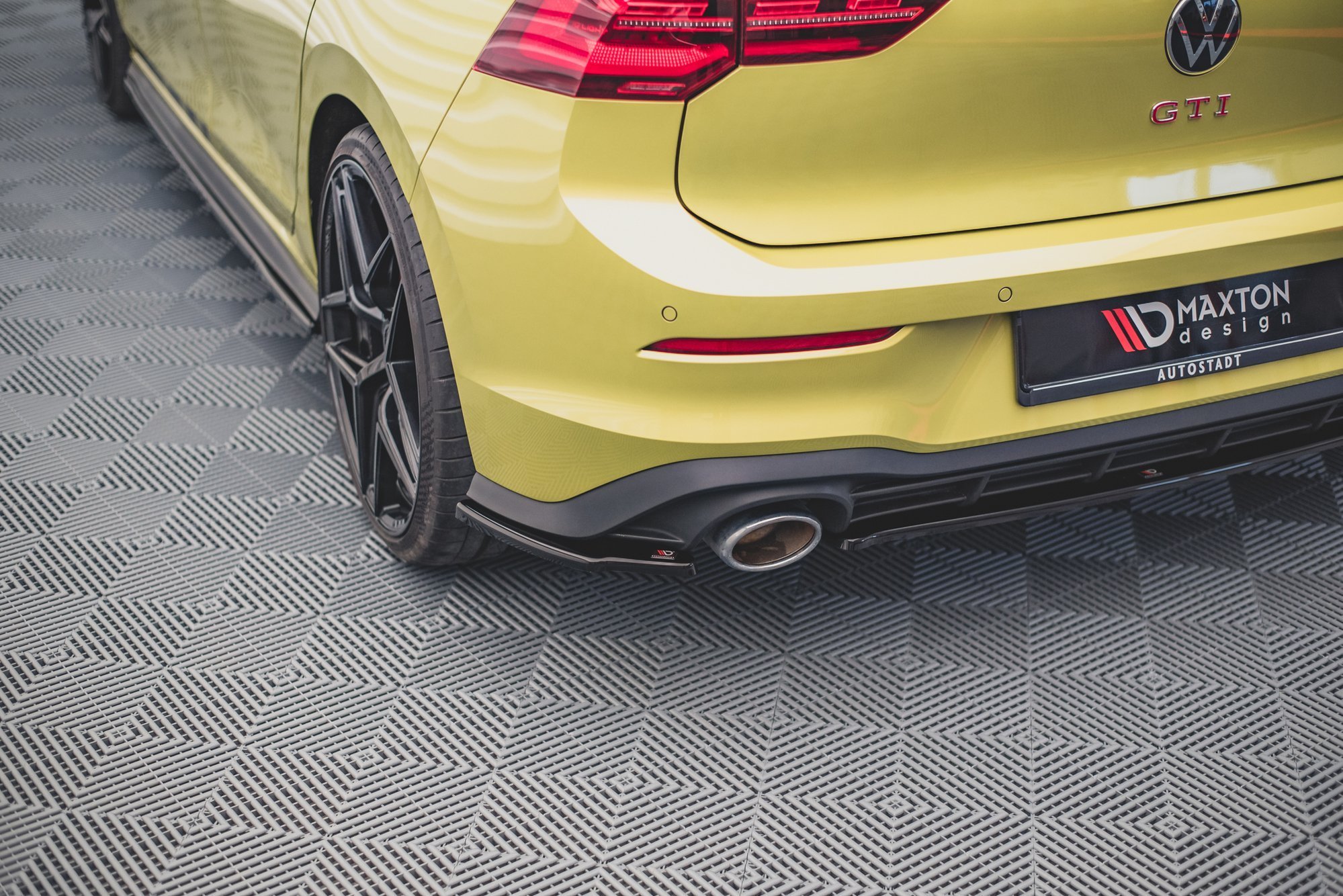 Rear Side Splitters V2 VW Golf 8 GTI Clubsport (2020-)