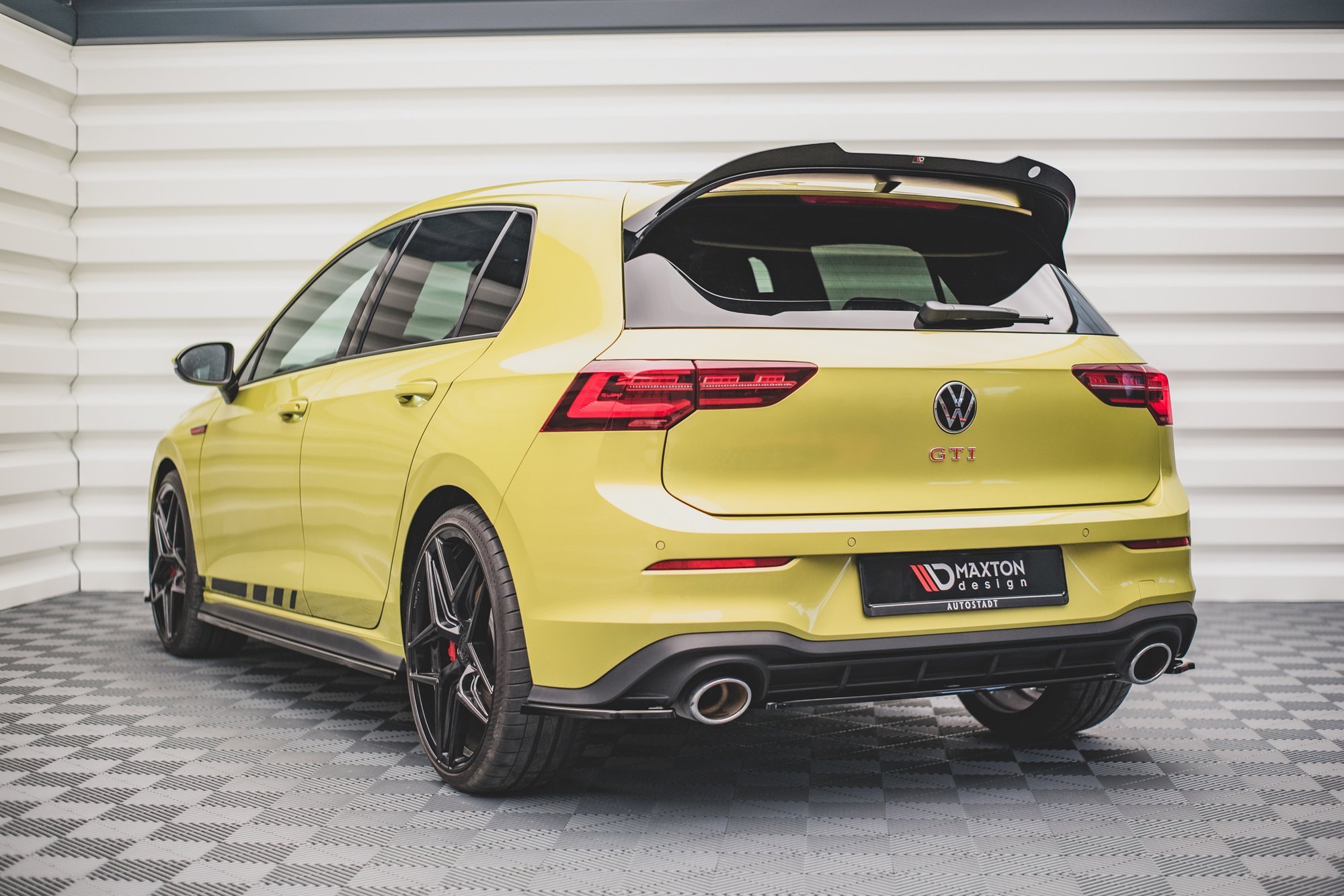 Rear Side Splitters V2 VW Golf 8 GTI Clubsport (2020-) - 3