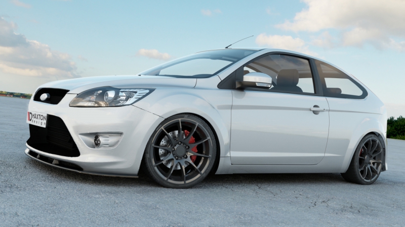 FRONT SPLITTER FORD FOCUS II ST FACELIFT