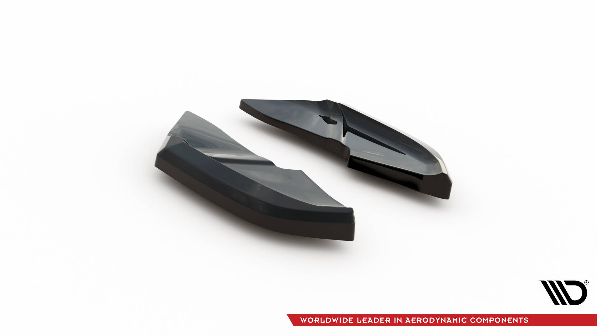 Rear Side Splitters V.1 Volkswagen Scirocco Mk3 Facelift - 6