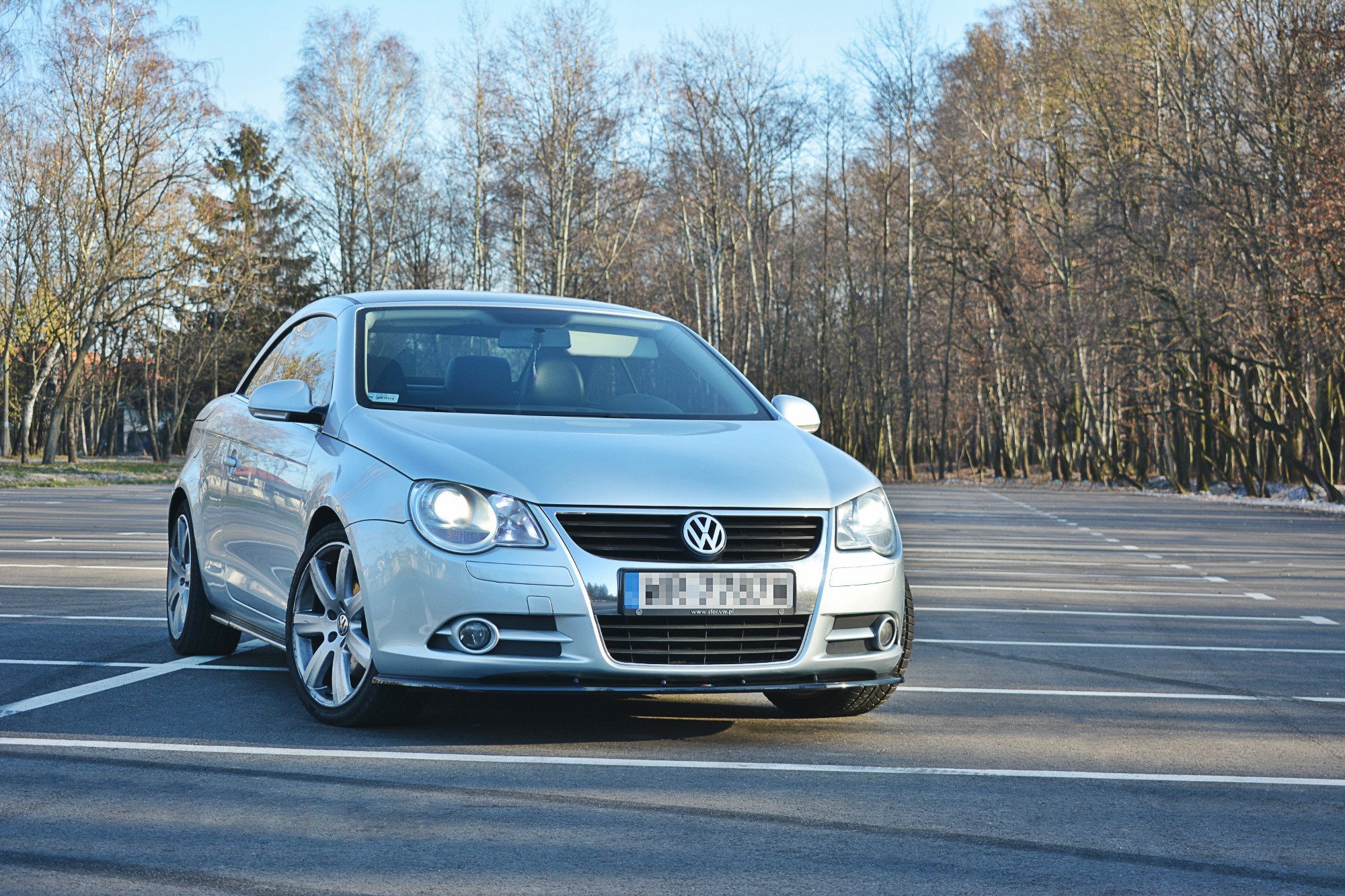 Front Splitter V.1 VW EOS - 2