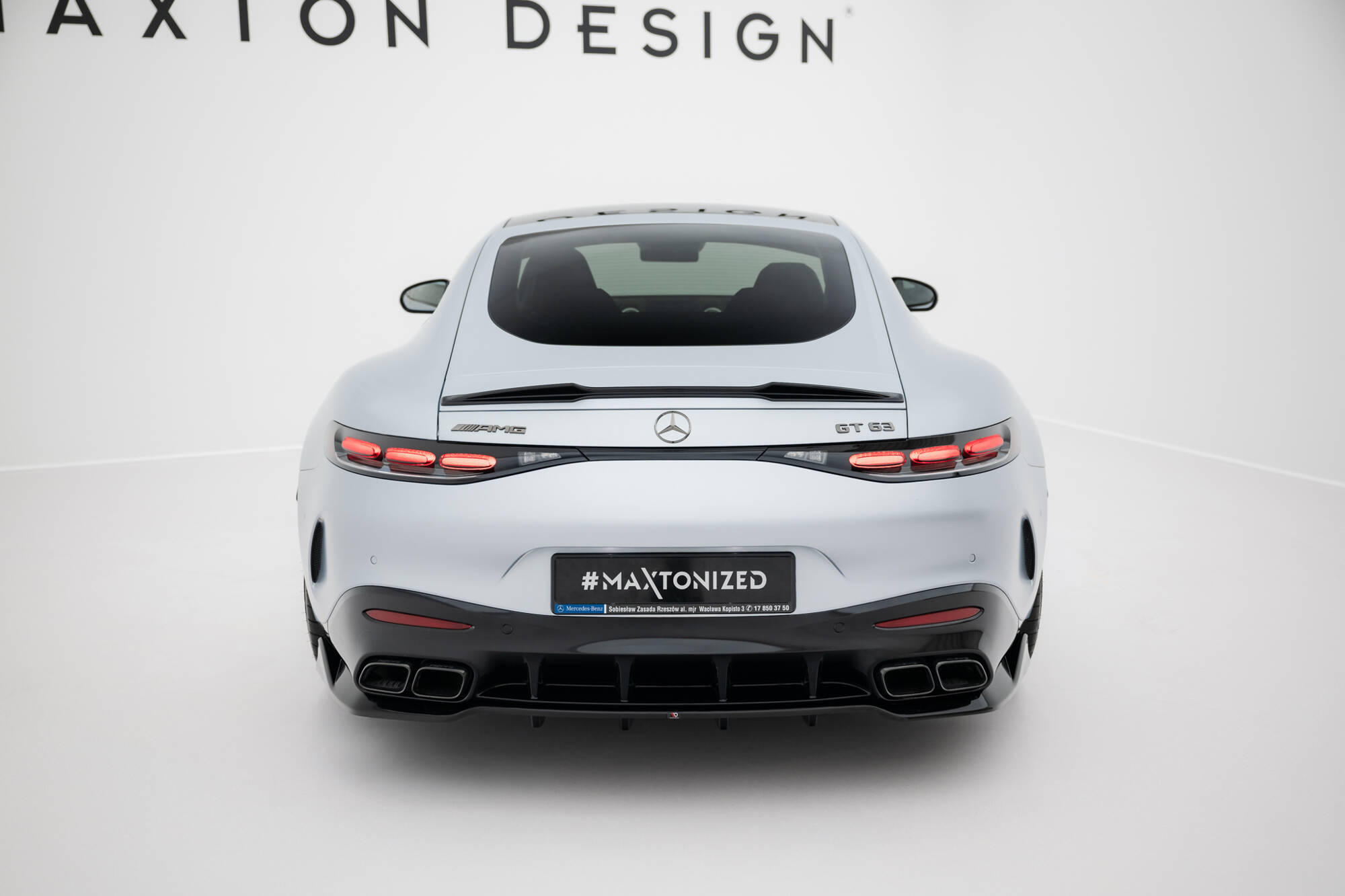 SPOILER CAP 3D SUITABLE FOR MERCEDES-AMG GT 43 / 63 / 55 / 63 S E PERFORMANCE C192 – MAXTON DESIGN - 8