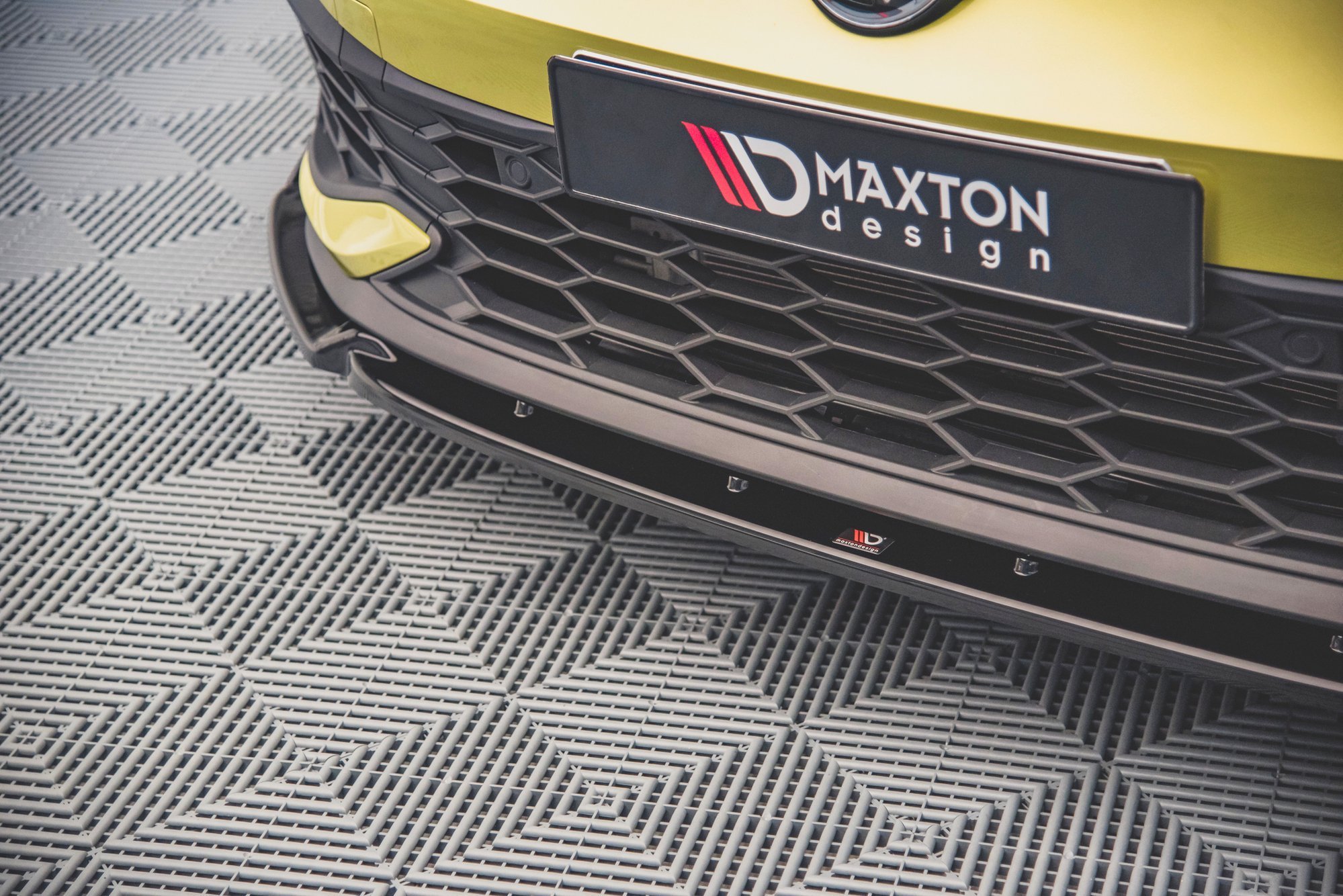 Front Splitter V.1 + Flaps VW Golf 8 GTI Clubsport - 3