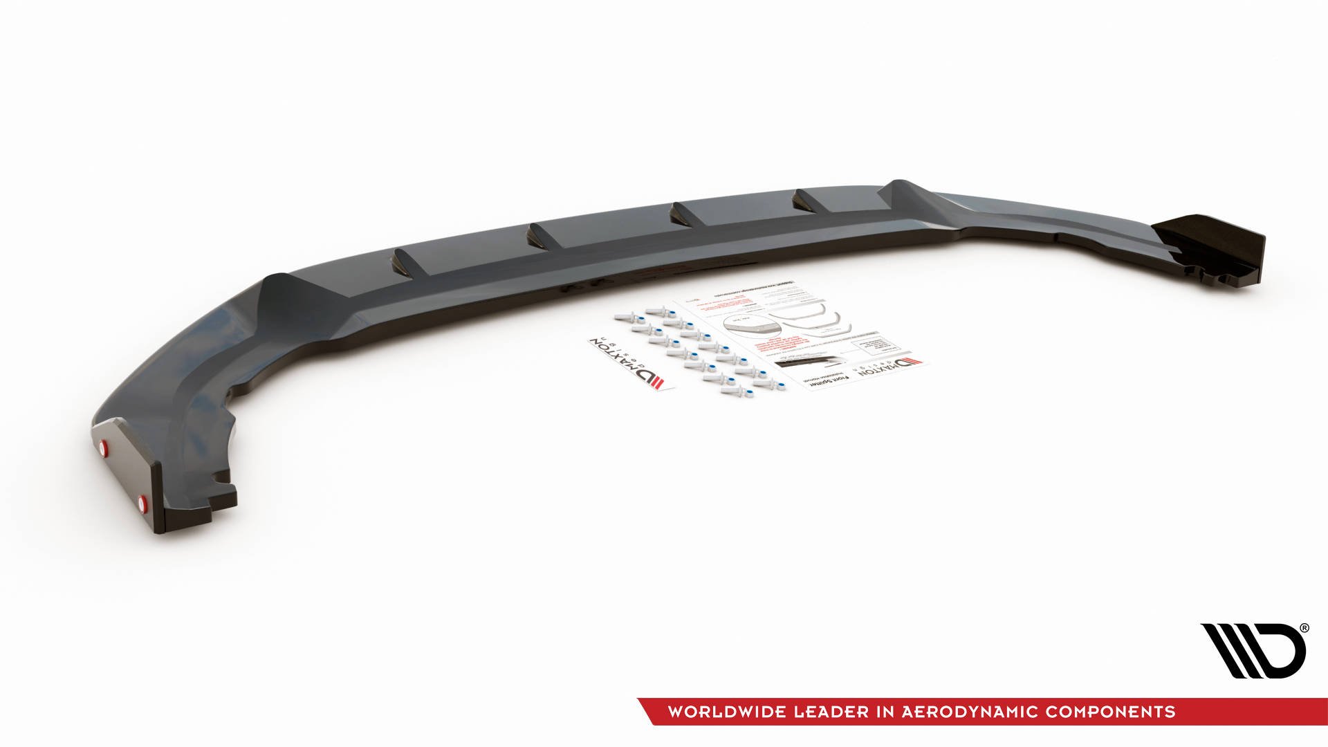 Front Splitter V.1 + Flaps VW Golf 8 GTI Clubsport - 6