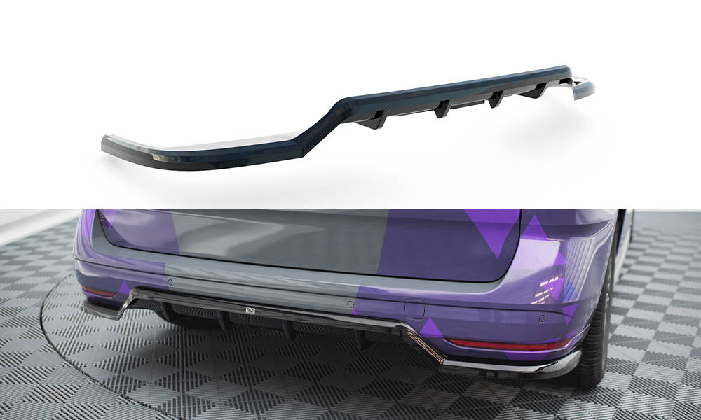 Central Rear Splitter (Vertical Bars) VW Multivan T7
