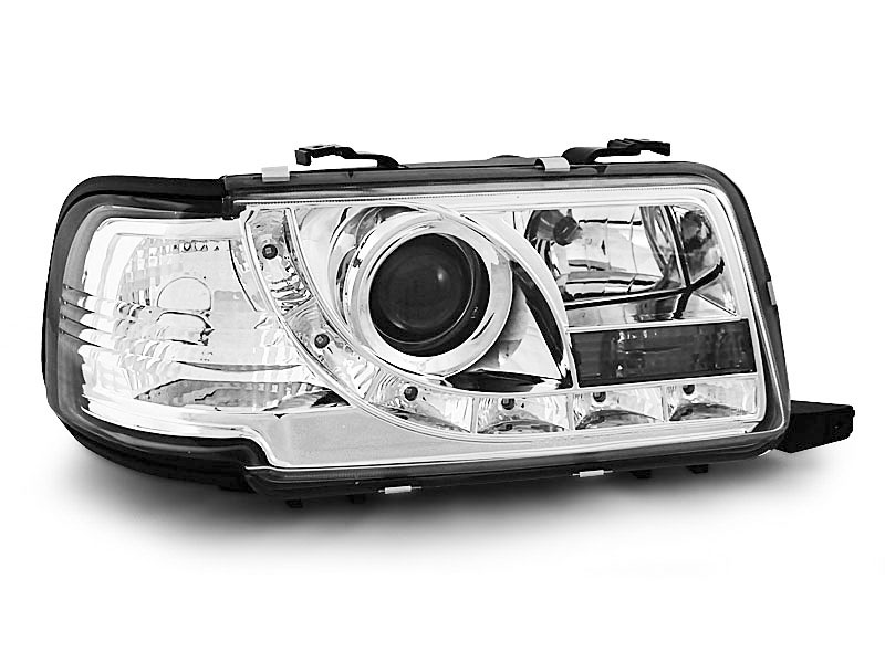 HEADLIGHTS AUDI 80 B4 09.91-04.96 DAYLIGHT CHROME