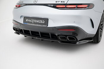REAR SPLITTER (WITH VERTICAL BARS) V.1 SUITABLE FOR MERCEDES-AMG GT 63 / 55 / 63 S E PERFORMANCE C192 – MAXTON DESIGN