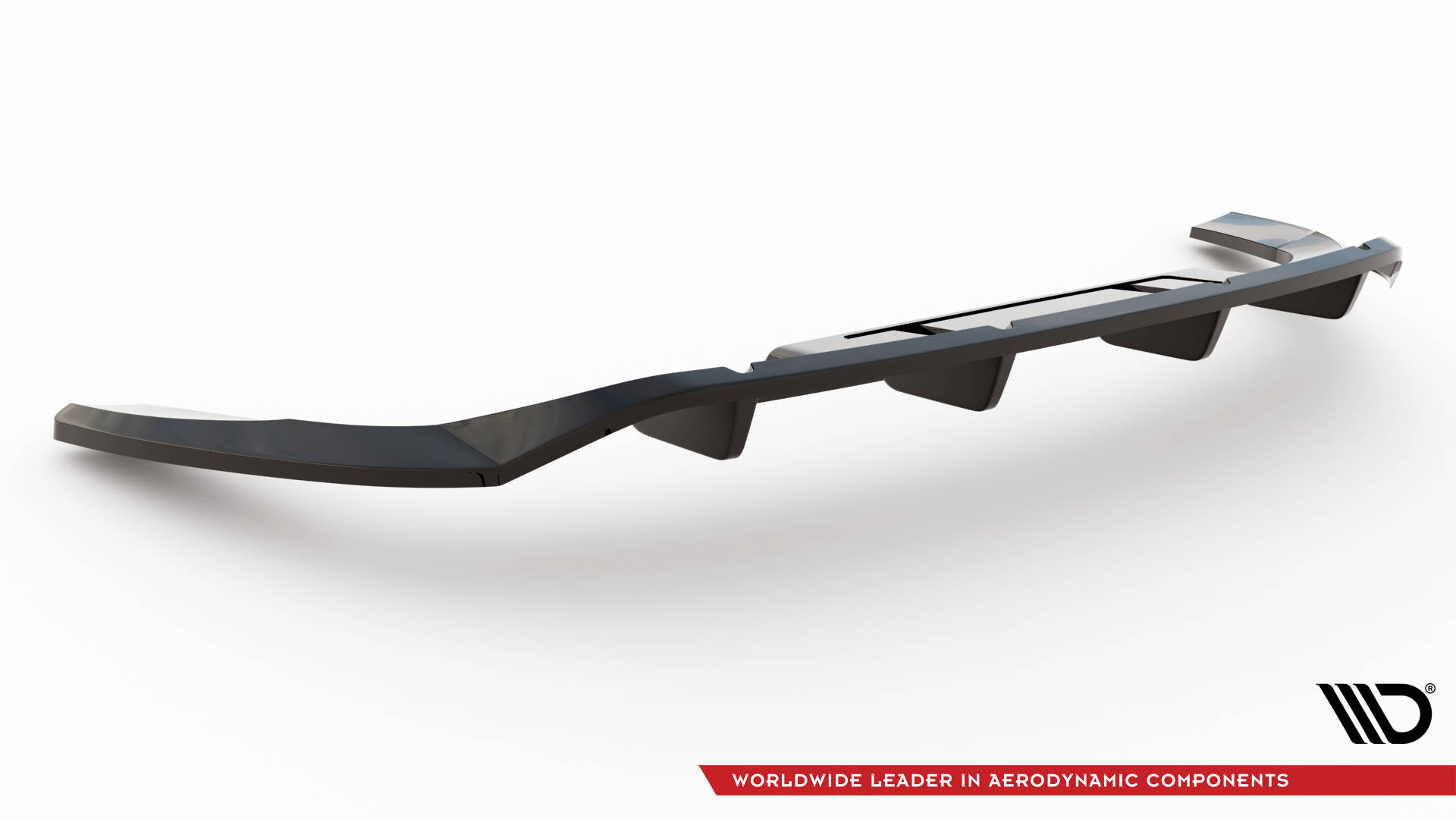 Central Rear Splitter (Vertical Bars) Audi Q4 e-Tron Sportback Mk1 - 7