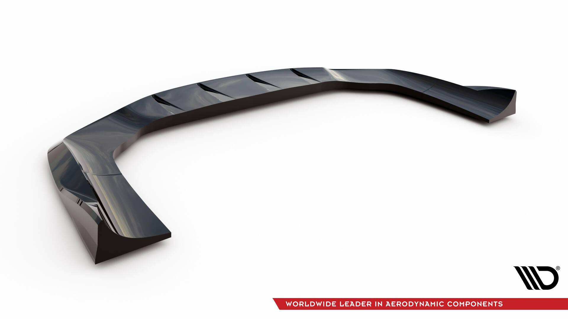 REAR SPLITTER (WITH VERTICAL BARS) V.2 SUITABLE FOR MERCEDES-AMG GT 63 / 55 / 63 S E PERFORMANCE C192 – MAXTON DESIGN - 3