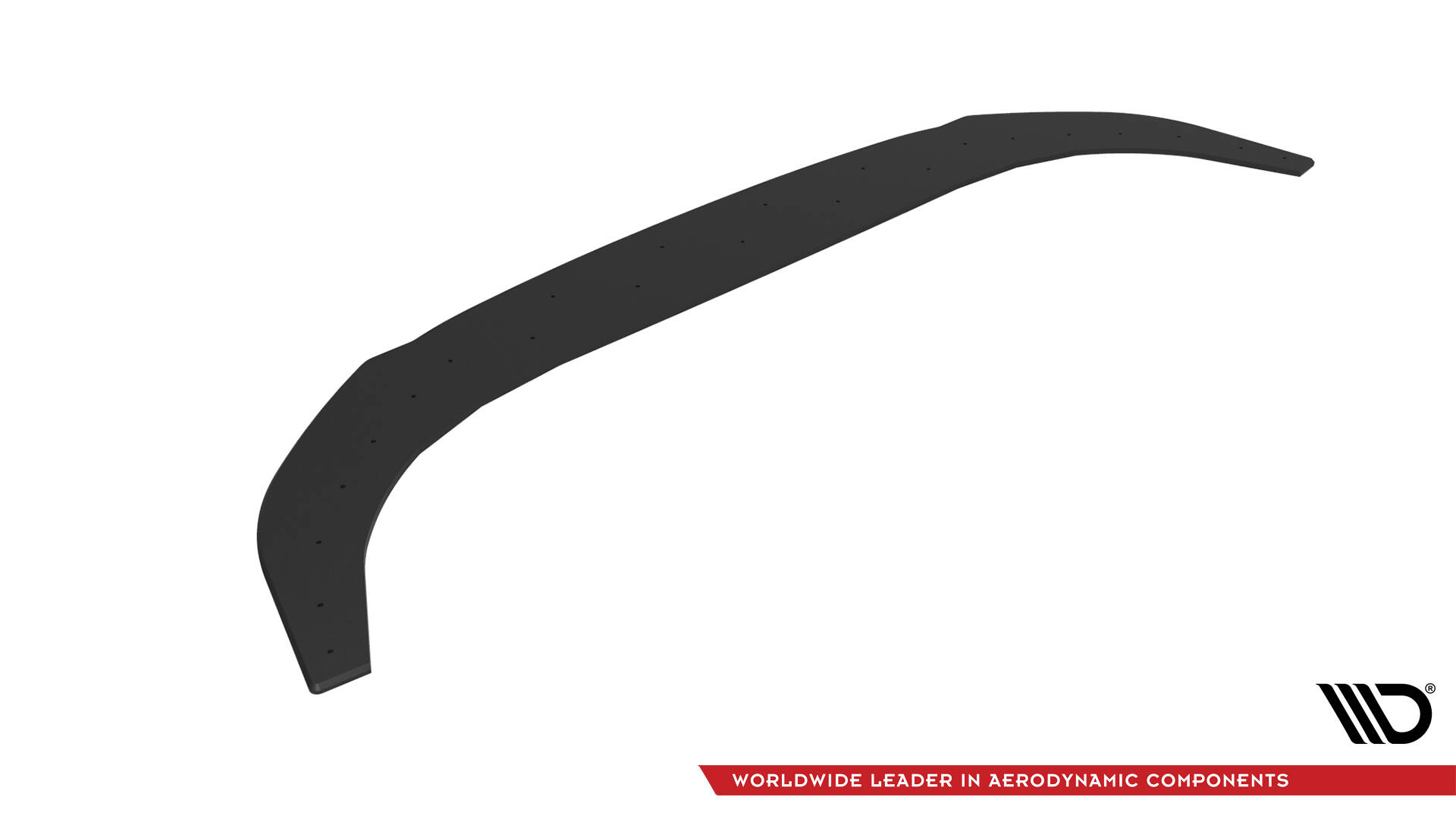 STREET PRO FRONT SPLITTER V.2 SUITABLE FOR VOLKSWAGEN GOLF GTI / GTE / R-LINE MK8 FACELIFT – MAXTON DESIGN - 3