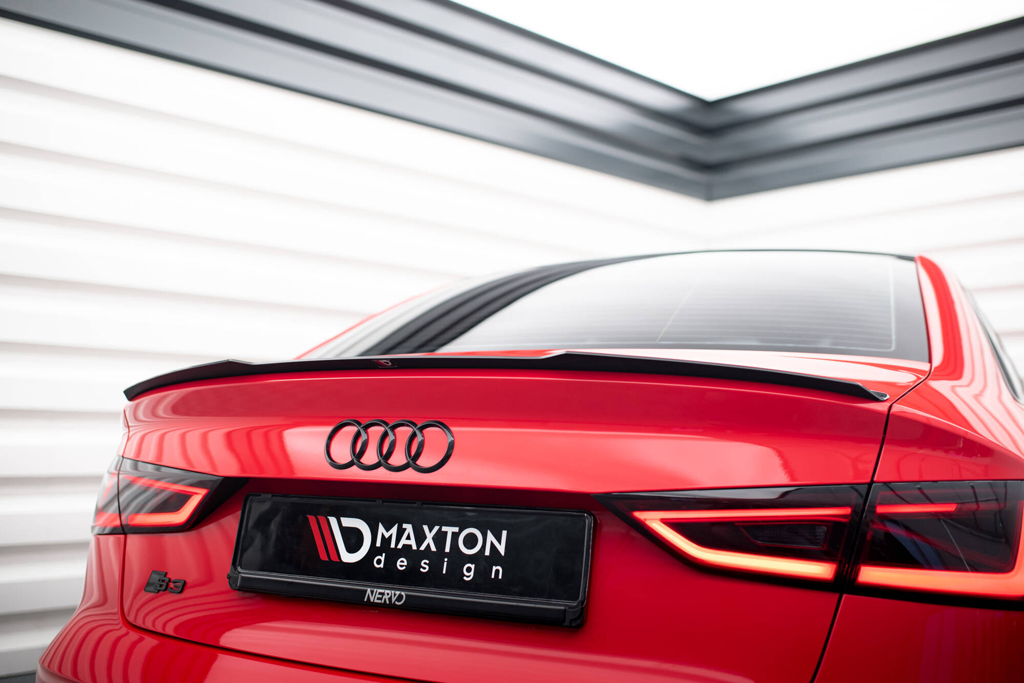 Spoiler CAP Audi A3 / A3 S-Line / S3 / RS3 Sedan 8V - 3