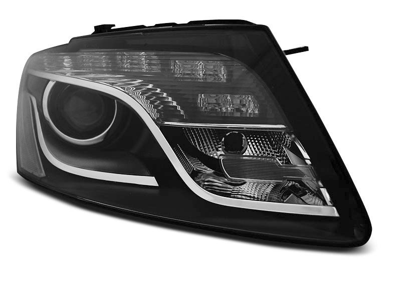 HEADLIGHTS AUDI Q5 11.08 - 09.12 DAYLIGHT BLACK