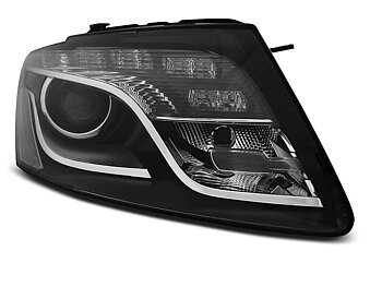 HEADLIGHTS AUDI Q5 11.08 - 09.12 DAYLIGHT BLACK