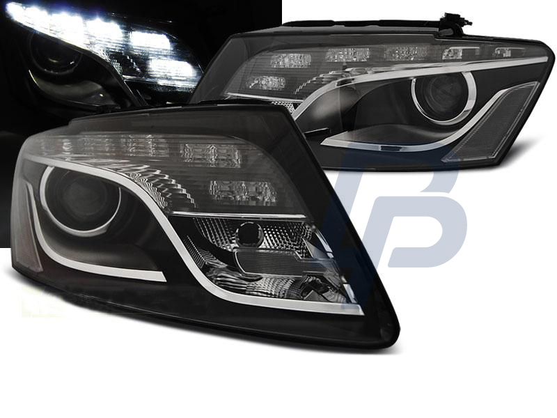 HEADLIGHTS AUDI Q5 11.08 - 09.12 DAYLIGHT BLACK - 3