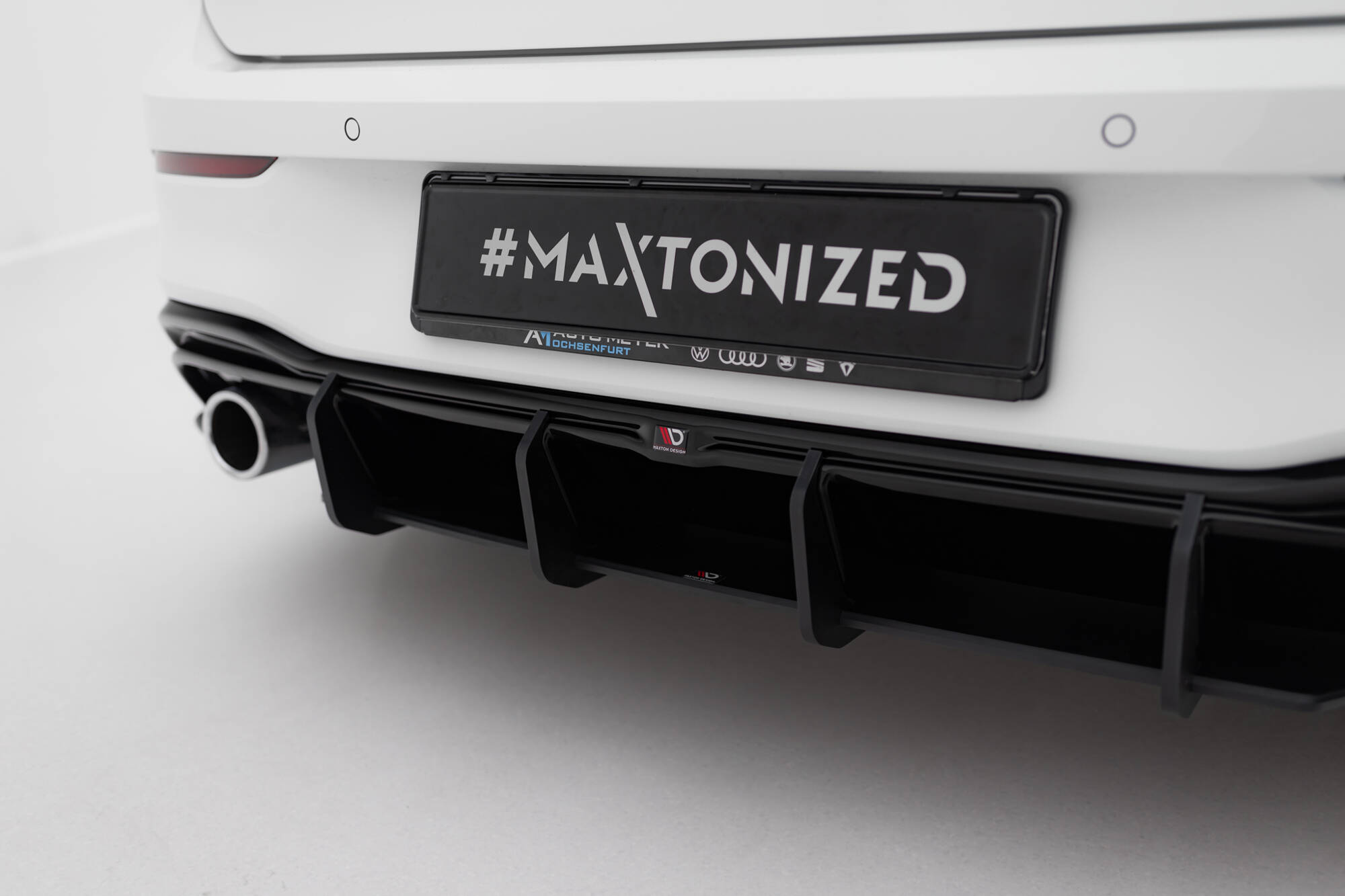 STREET PRO BAKRE DIFFUSER V.4 TILL VOLKSWAGEN GOLF GTI MK8 – MAXTON DESIGN - 6