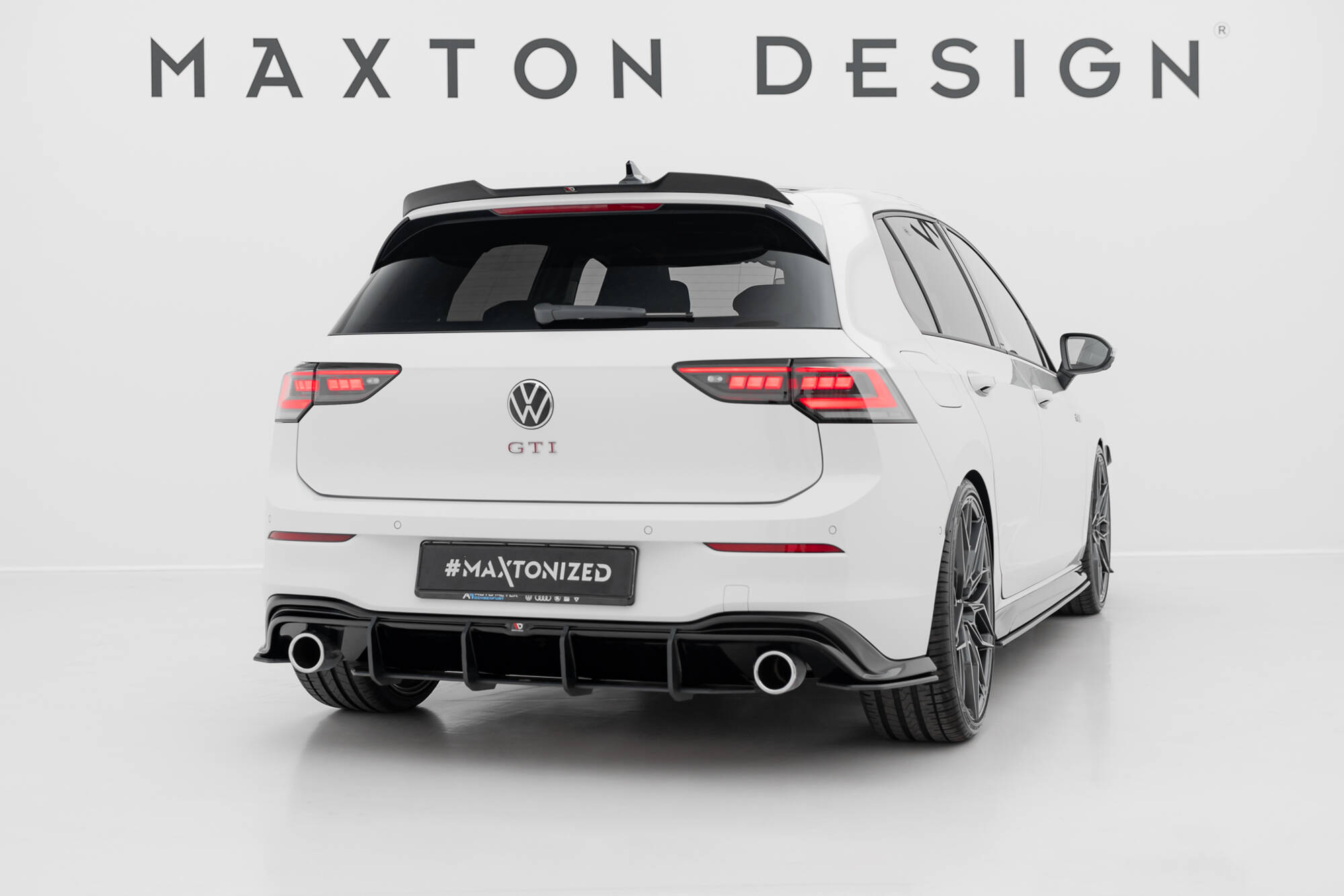 STREET PRO BAKRE DIFFUSER V.4 TILL VOLKSWAGEN GOLF GTI MK8 – MAXTON DESIGN - 4