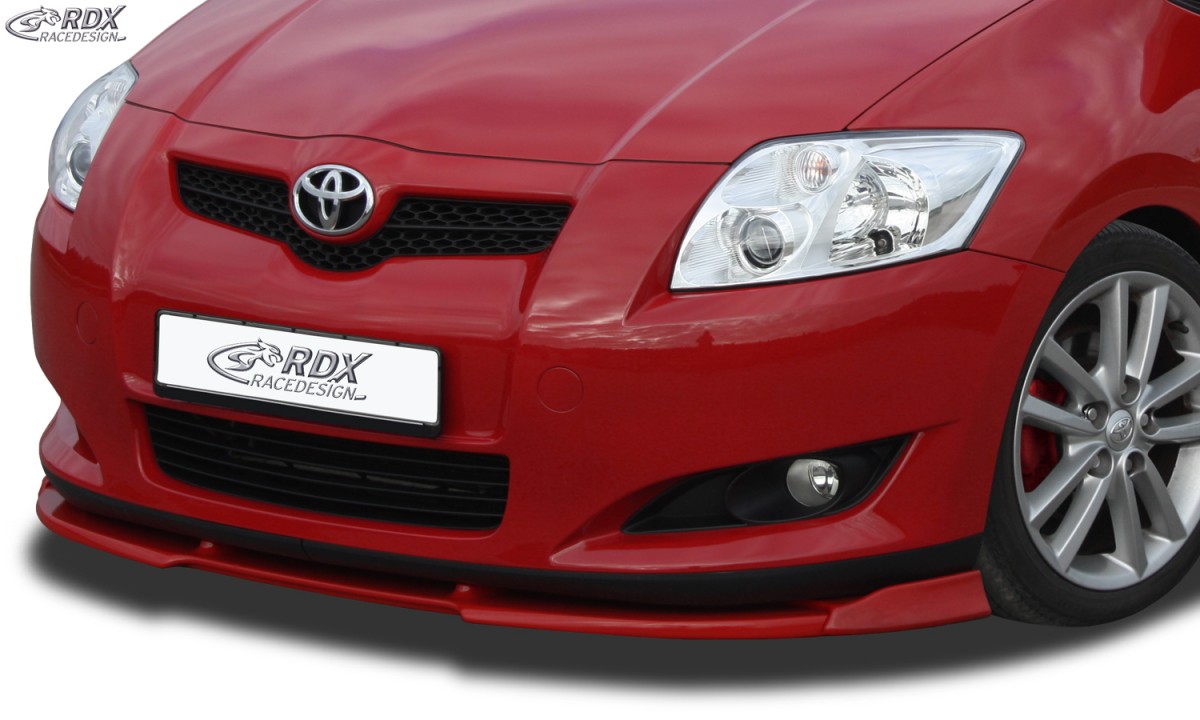 FRONT SPOILER VARIO-X TOYOTA AURIS E150 (-2010) FRONT LIP SPLITTER