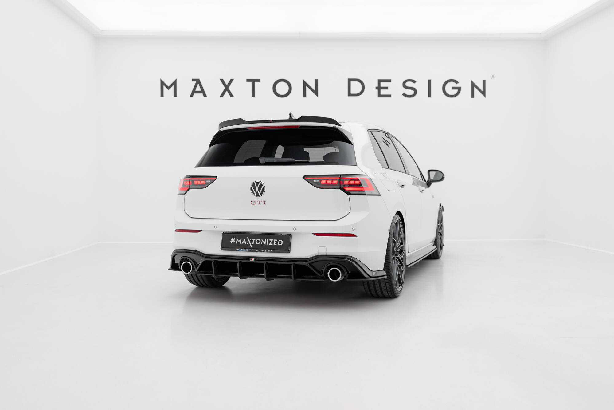 STREET PRO BAKRE DIFFUSER V.5 TILL VOLKSWAGEN GOLF GTI MK8 – MAXTON DESIGN - 5