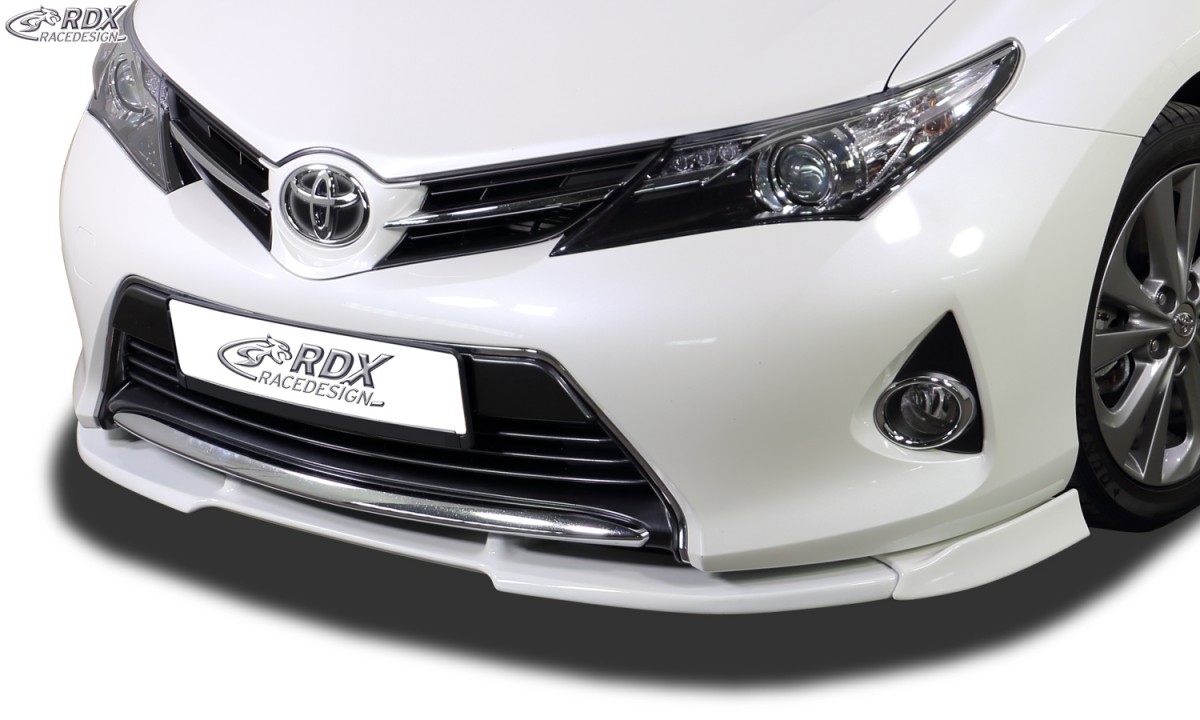 FRONT SPOILER VARIO-X TOYOTA AURIS E180 (-09/2015) FRONT LIP SPLITTER