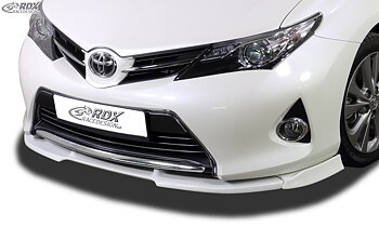 FRONT SPOILER VARIO-X TOYOTA AURIS E180 (-09/2015) FRONT LIP SPLITTER