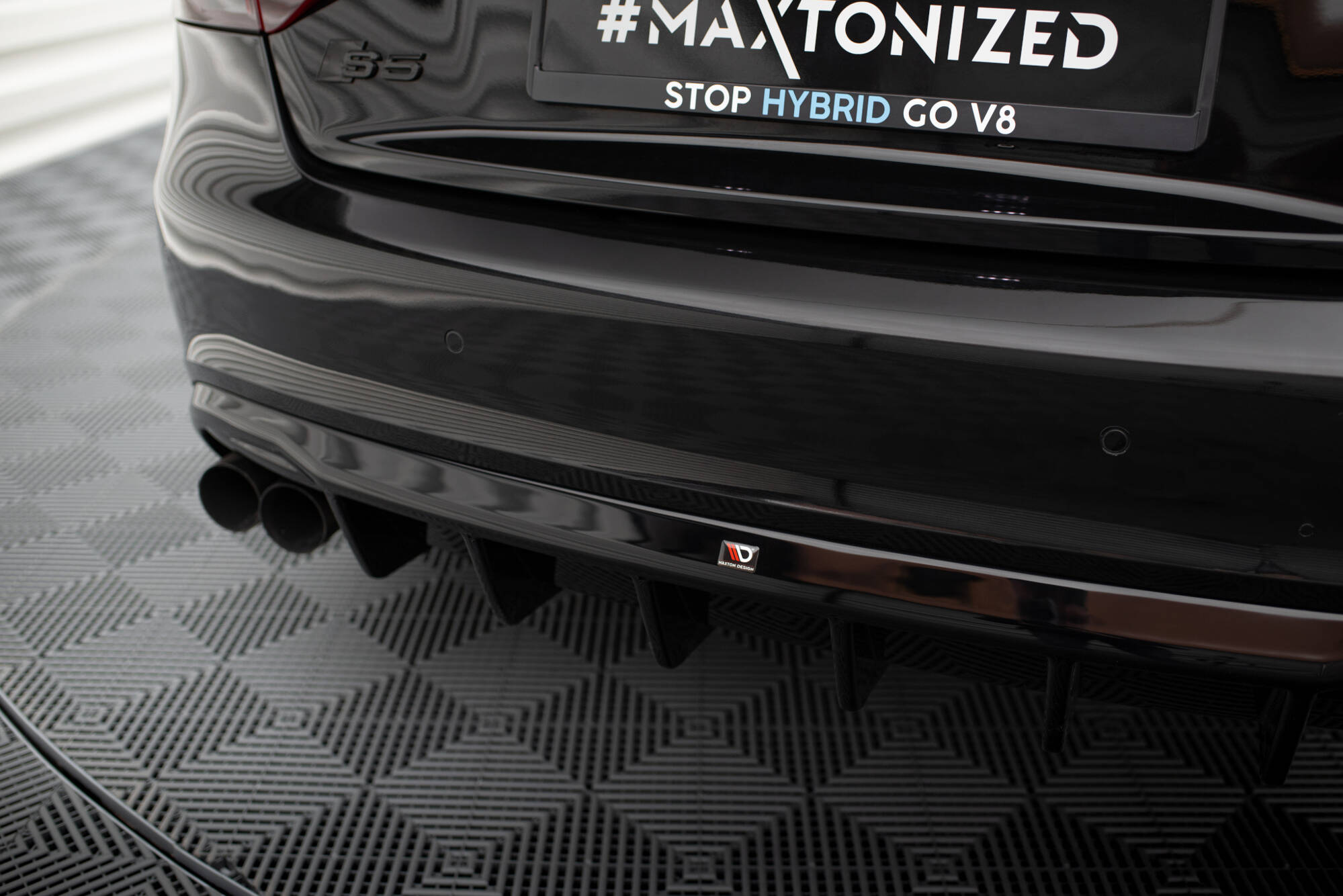 Rear Valance Audi S5 Coupe / Cabrio S-Line 8T - 4