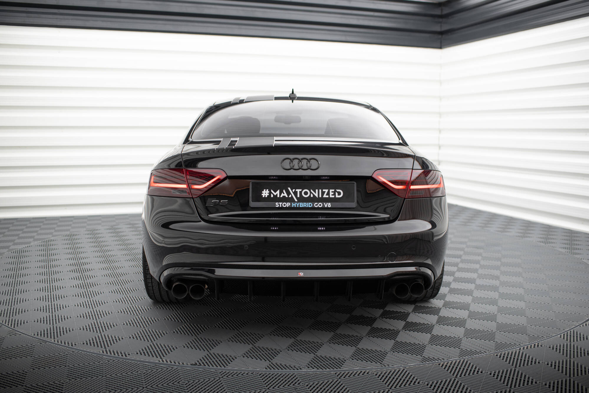 Rear Valance Audi S5 Coupe / Cabrio S-Line 8T - 3