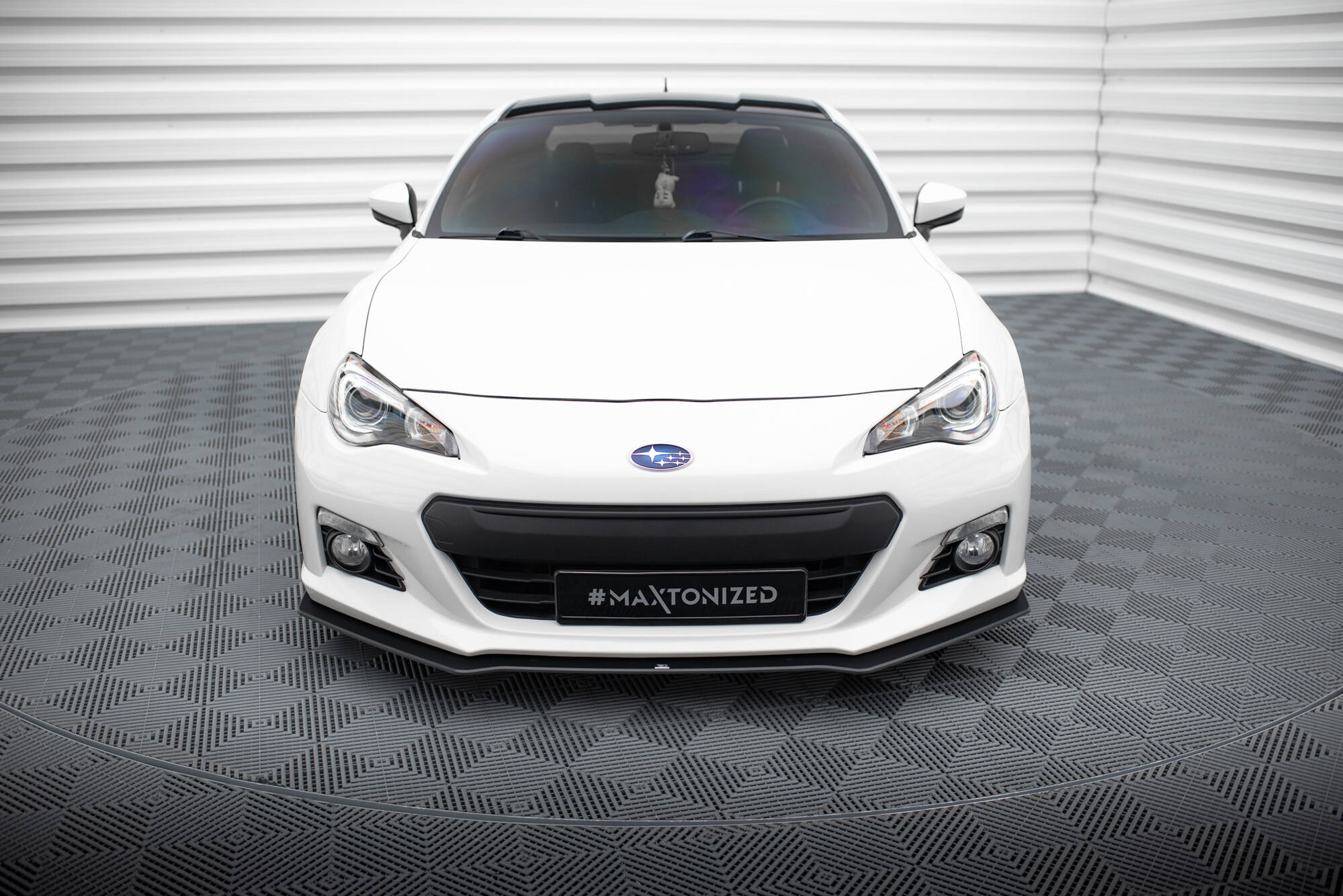 STREET PRO FRONT SPLITTER SUITABLE FOR SUBARU BRZ MK1 – MAXTON DESIGN
