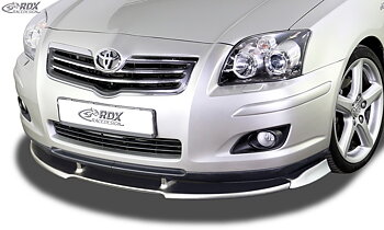 FRONT SPOILER VARIO-X TOYOTA AVENSIS (T25) 2006-2009 FRONT LIP SPLITTER