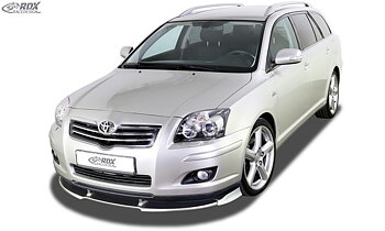FRONT SPOILER VARIO-X TOYOTA AVENSIS (T25) 2006-2009 FRONT LIP SPLITTER
