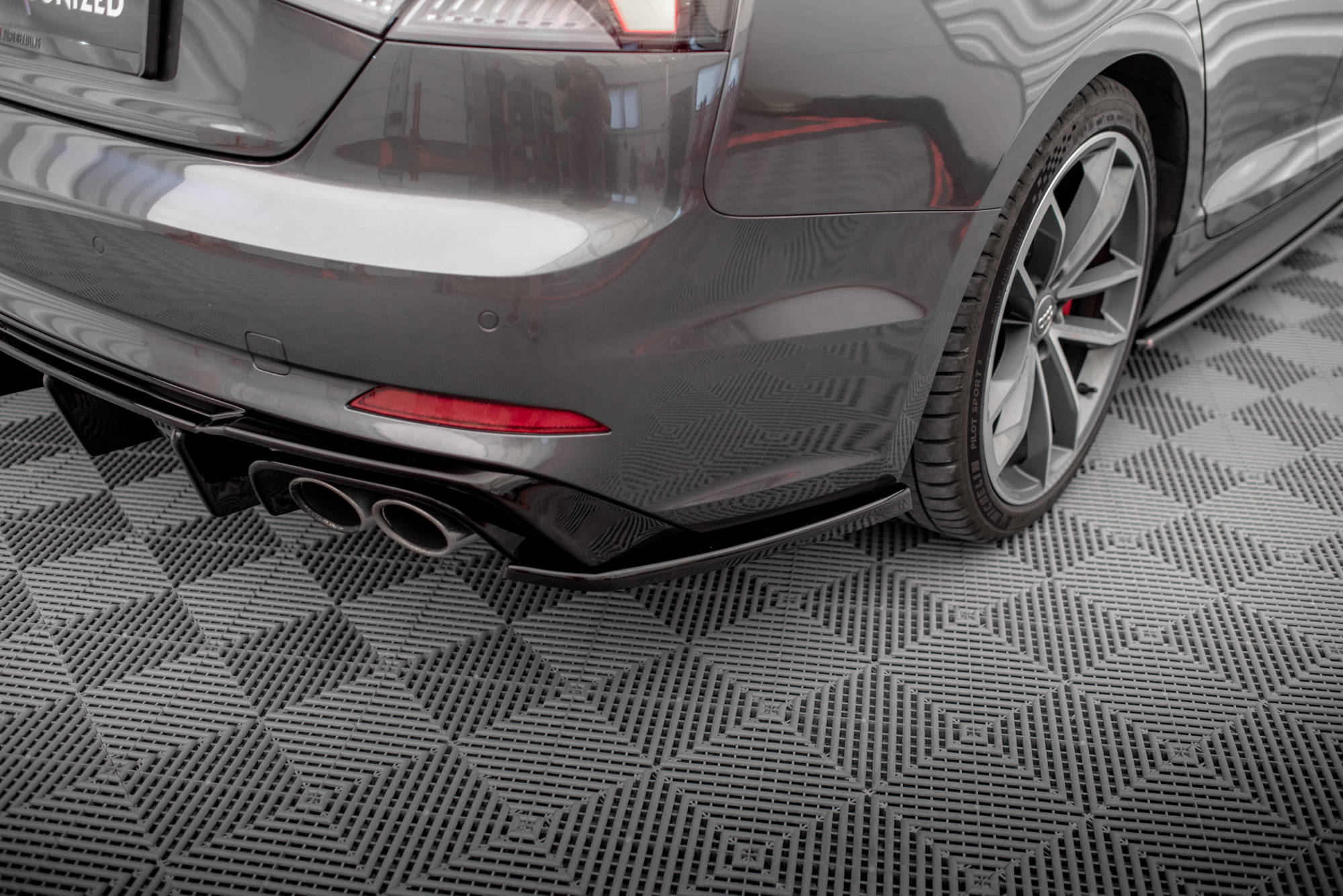 Rear Side Splitters Audi S5 Coupe / Sportback F5 - 4