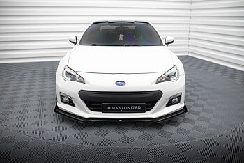 STREET PRO FRONT SPLITTER V.1 + FLAPS SUITABLE FOR SUBARU BRZ MK1 – MAXTON DESIGN