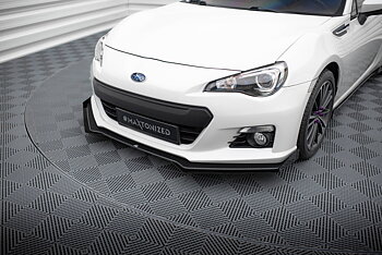 STREET PRO FRONT SPLITTER V.1 + FLAPS SUITABLE FOR SUBARU BRZ MK1 – MAXTON DESIGN