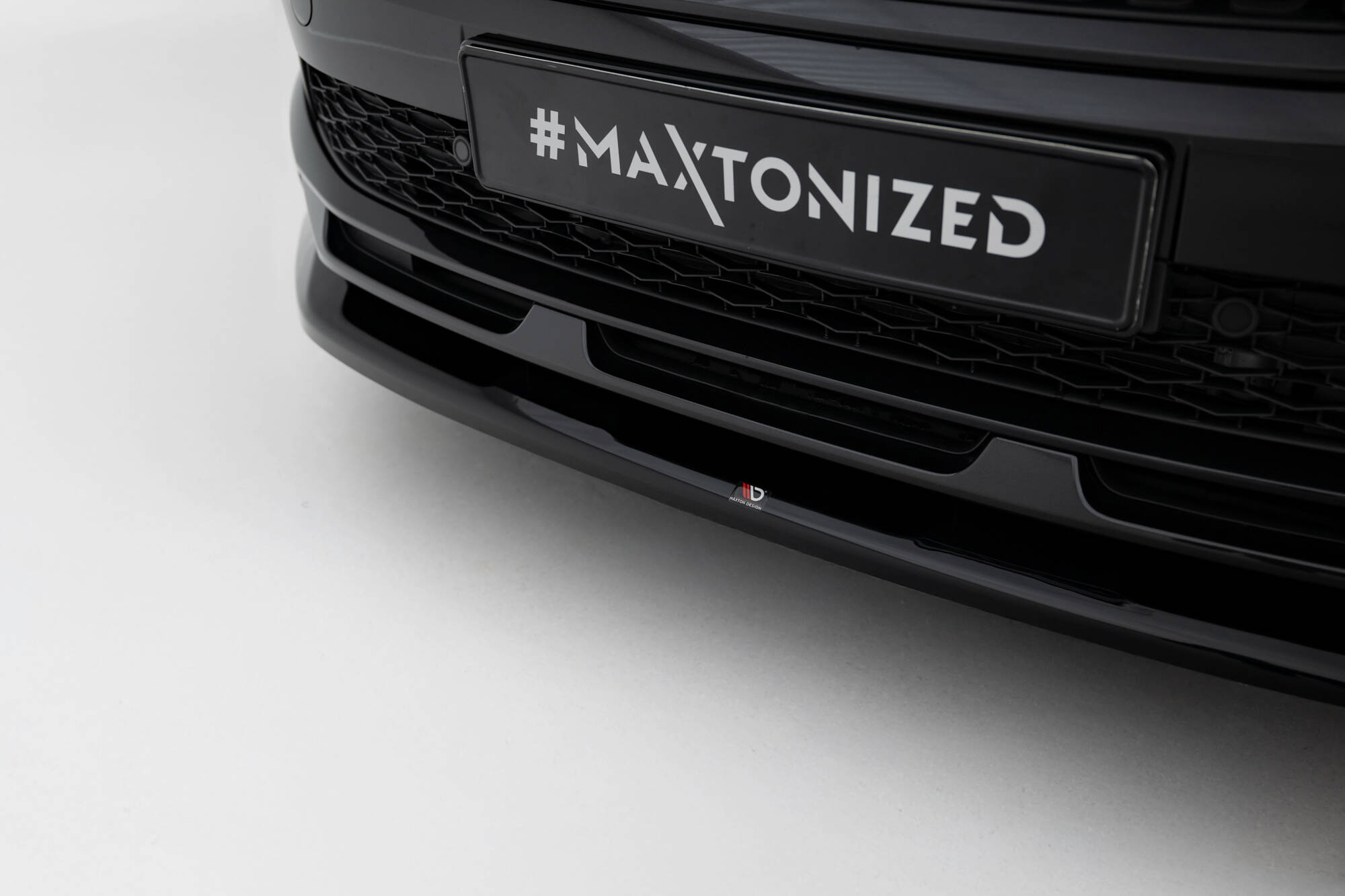 FRONT SPLITTER V.1 SUITABLE FOR SKODA KAMIQ MONTE CARLO MK1 FACELIFT – MAXTON DESIGN - 2
