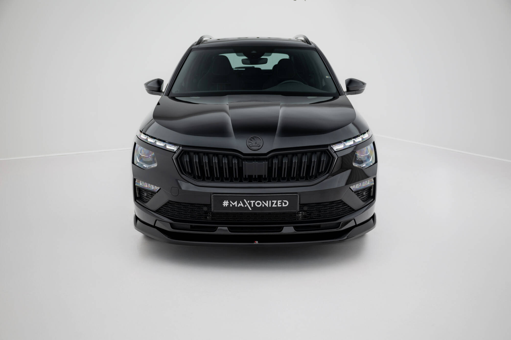 FRONT SPLITTER V.1 SUITABLE FOR SKODA KAMIQ MONTE CARLO MK1 FACELIFT – MAXTON DESIGN - 4