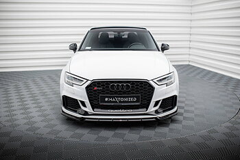 FRONT SPLITTER V.3 SUITABLE FOR AUDI RS3 SEDAN 8V FACELIFT – MAXTON DESIGN