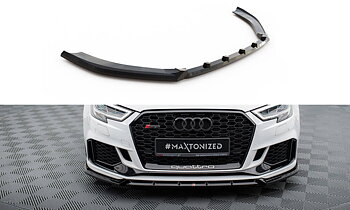 FRONT SPLITTER V.3 SUITABLE FOR AUDI RS3 SEDAN 8V FACELIFT – MAXTON DESIGN